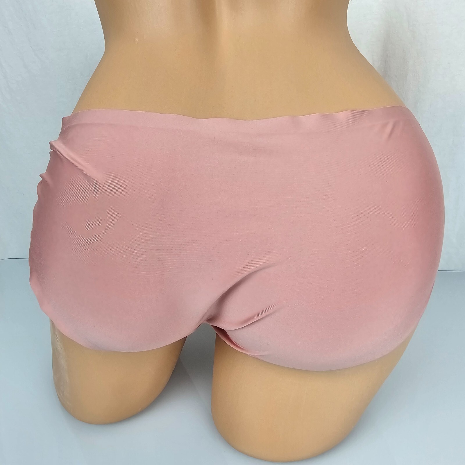 Marilyn Monroe Pink Microfiber Silky Hiphugger Panties Lace XL 8