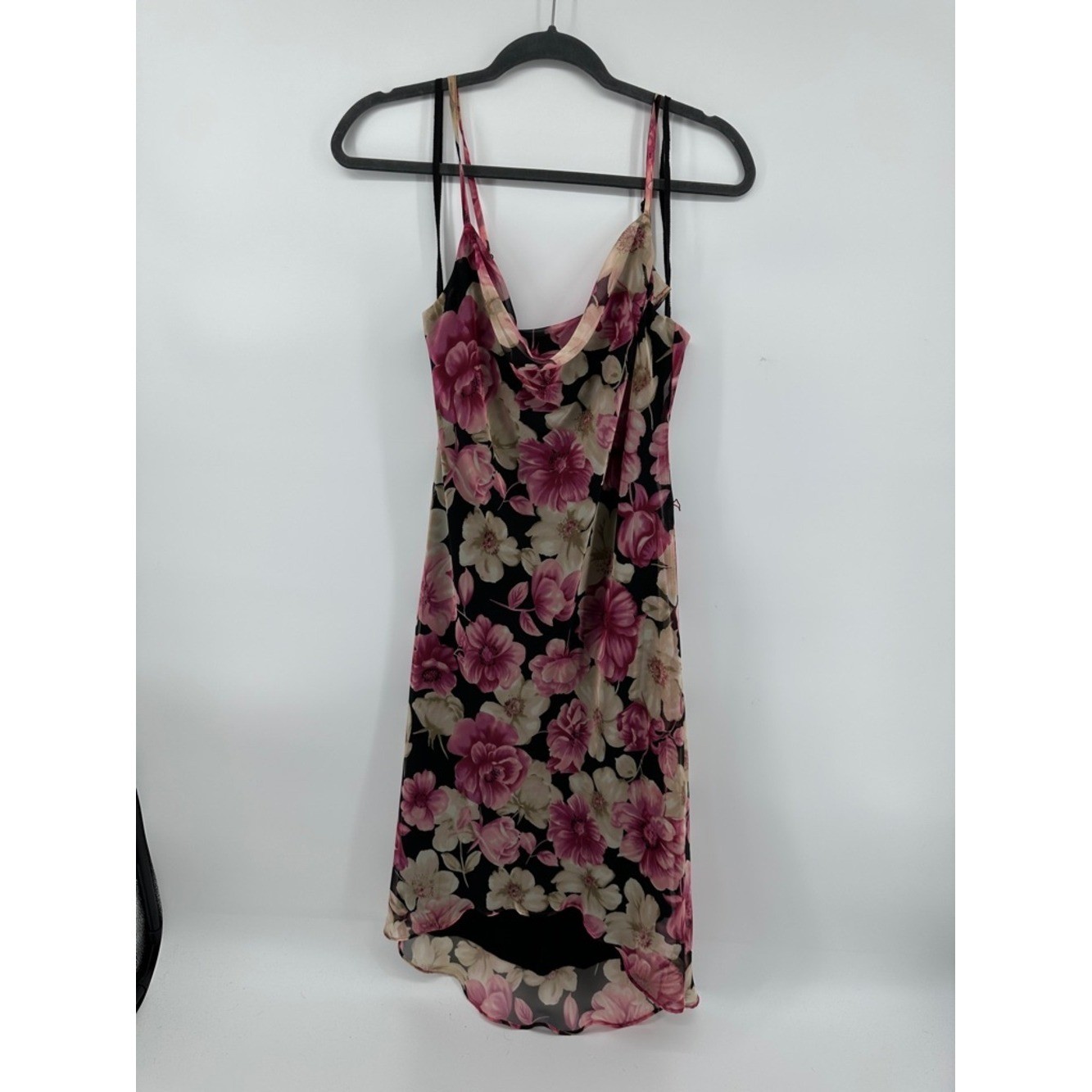 DBY Ltd. VTG Y2K Romantic Fairycore Feminine Party Floral Sleeveless Dress Sz7/8