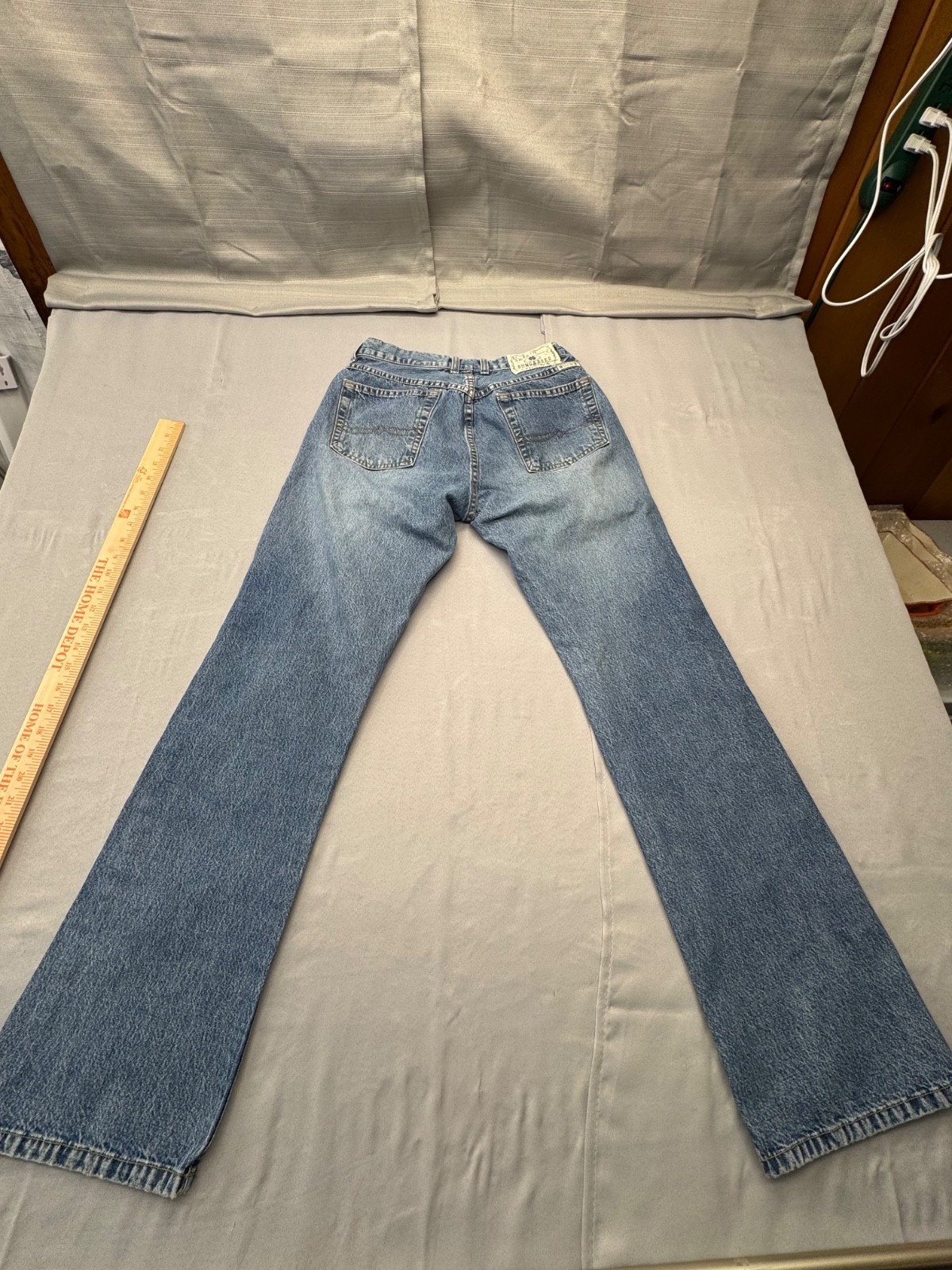 Lucky Brand Jeans Y2K Womens 4/27 Blue Denim Bootcut Flare Regular Fit Vintage