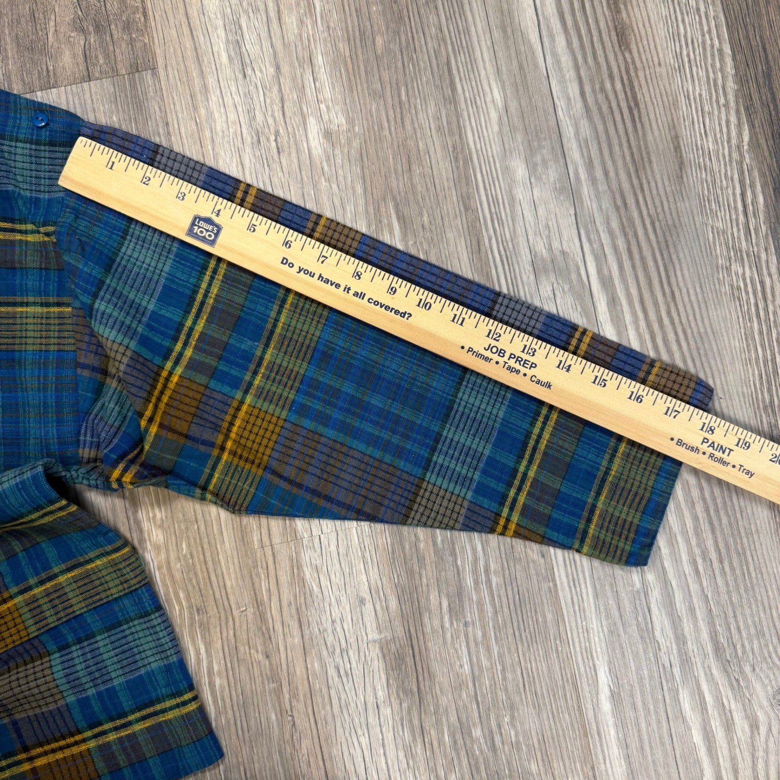 French Vintage Cottagecore Plaid Two Piece Set Gaucho Pants Folk Art Boho Cotton