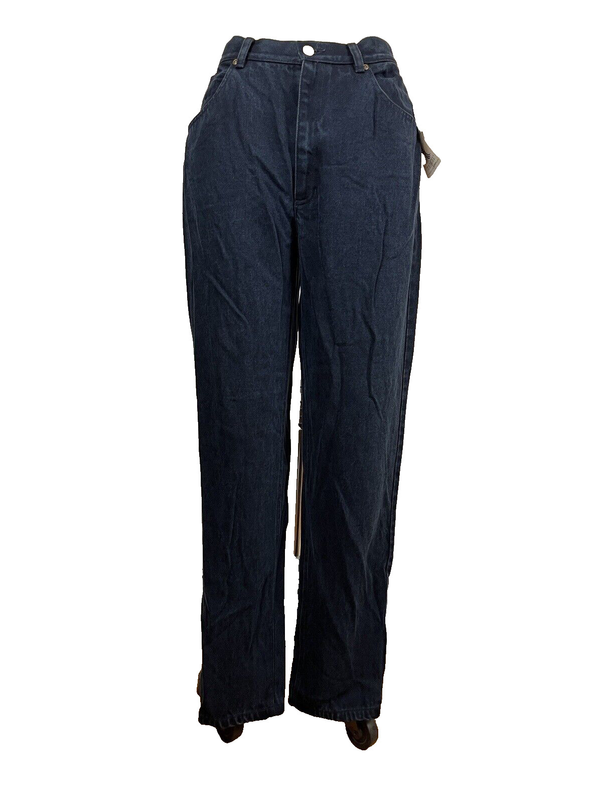 Lizwear Liz Claiborne Tencel Dark Blue Mom Jeans Size 12 NWT Vintage 90s