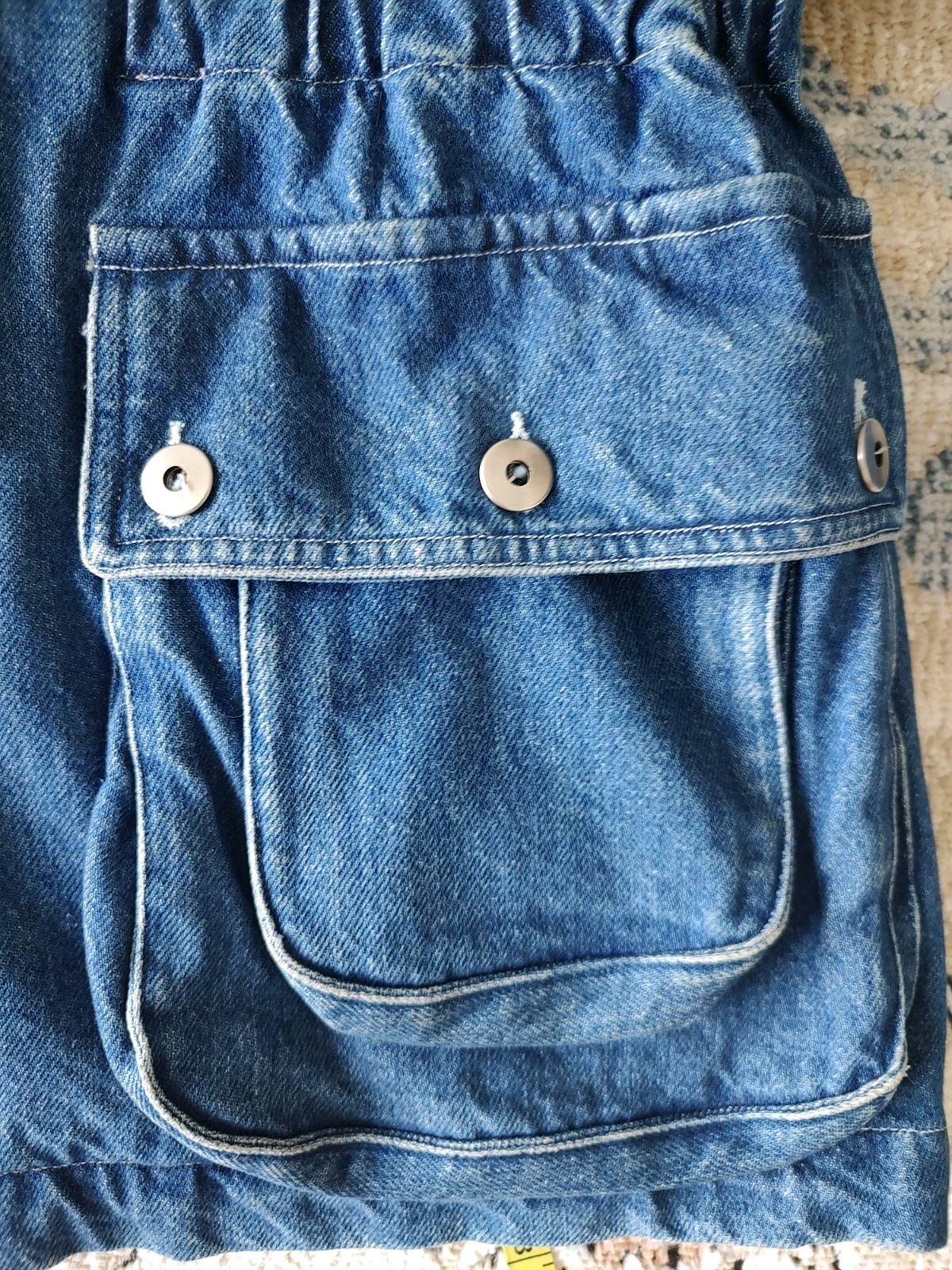 Vintage Womens Chore Barn Jacket Denim 90s Y2K Size Medium Jones Wear Hooded