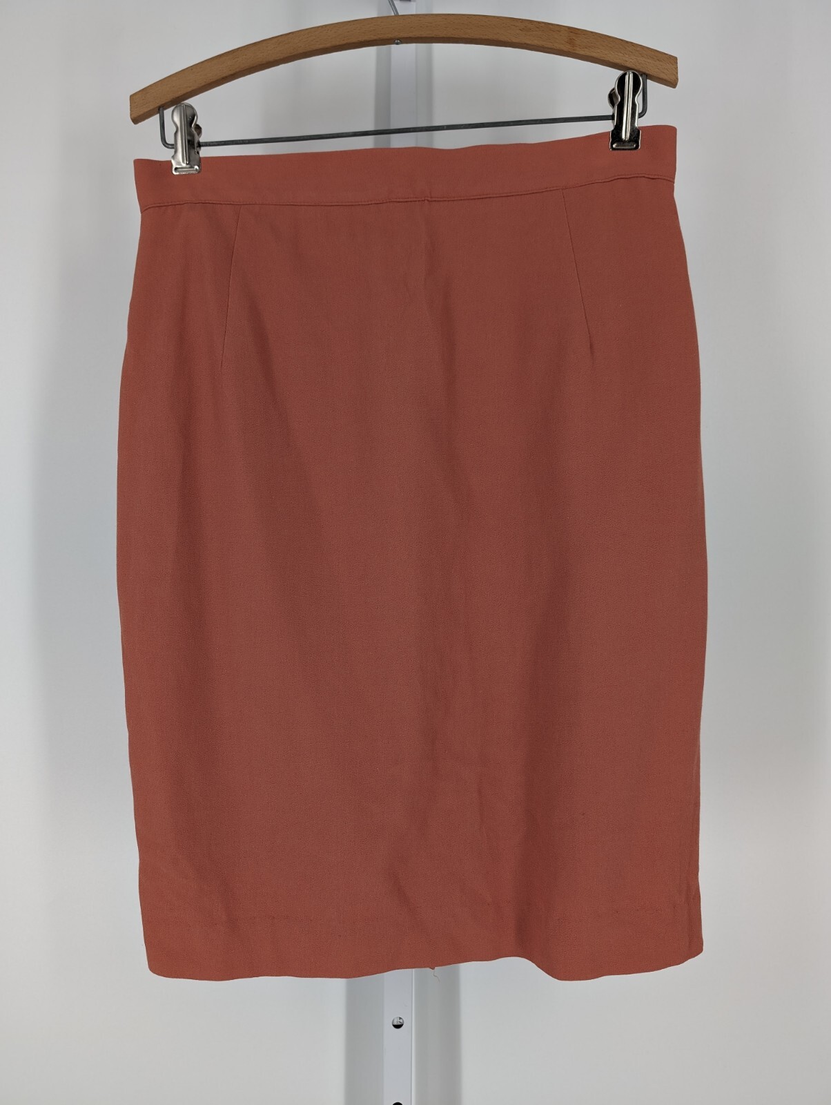 Byblos Vintage 80s for Bergdorf Goodman Coral Skirt 30&Prime; Waist