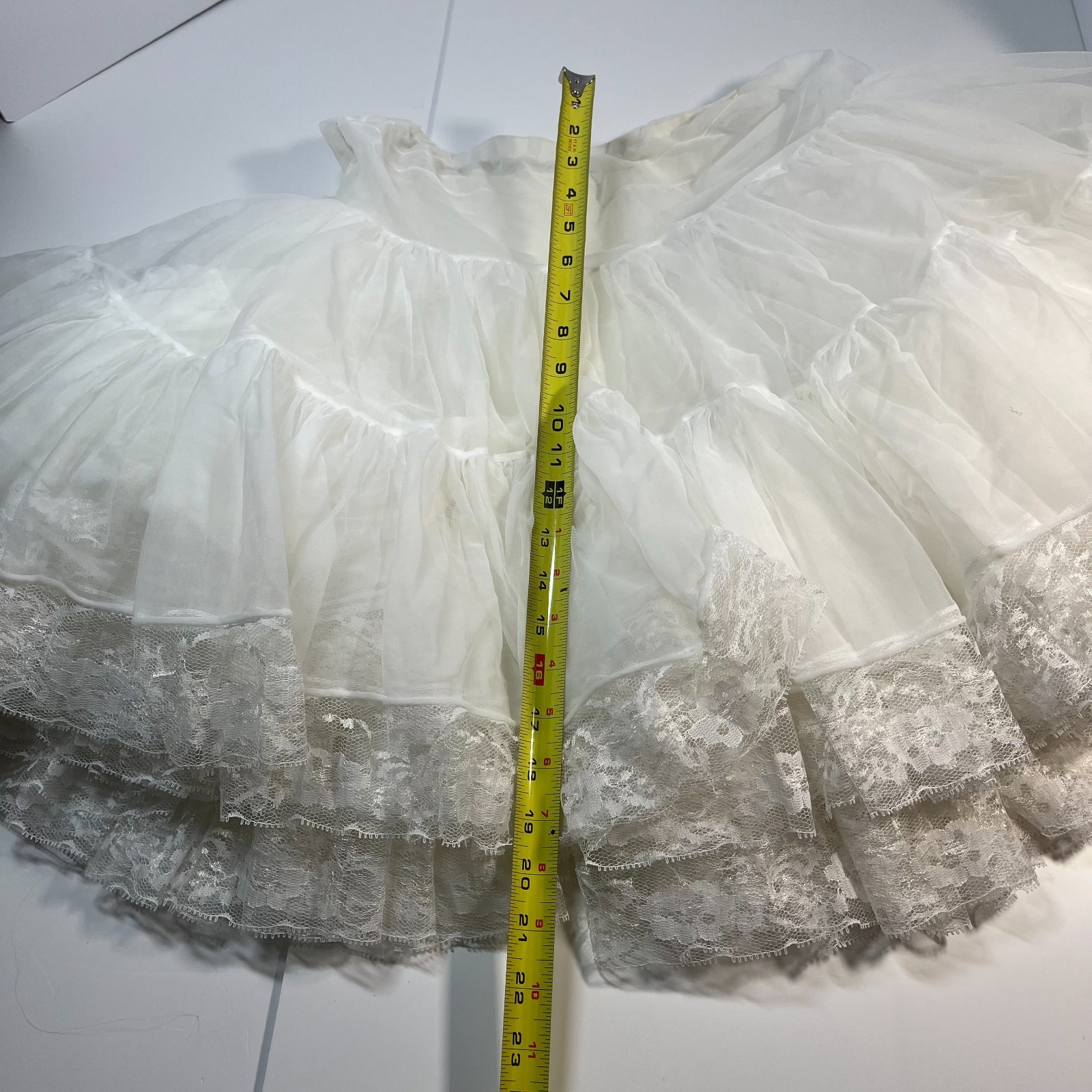 Vtg Partners Please Malco Modes Med Full Petticoat Square Dance Skirt Crinoline