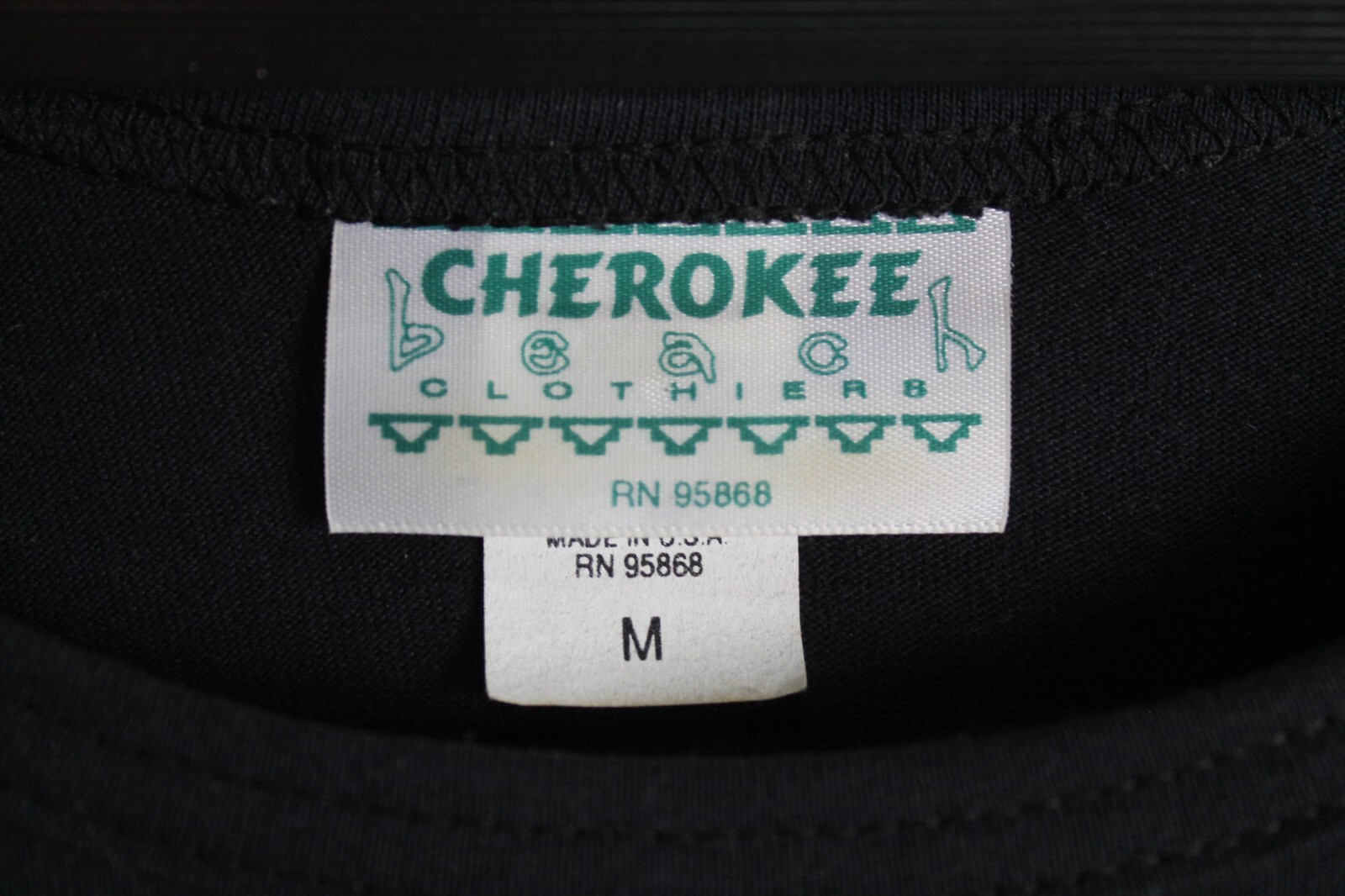 Cherokee Beach Clothiers-Lion Graphic-Black Dress-Med Vintage. USA Granny Core