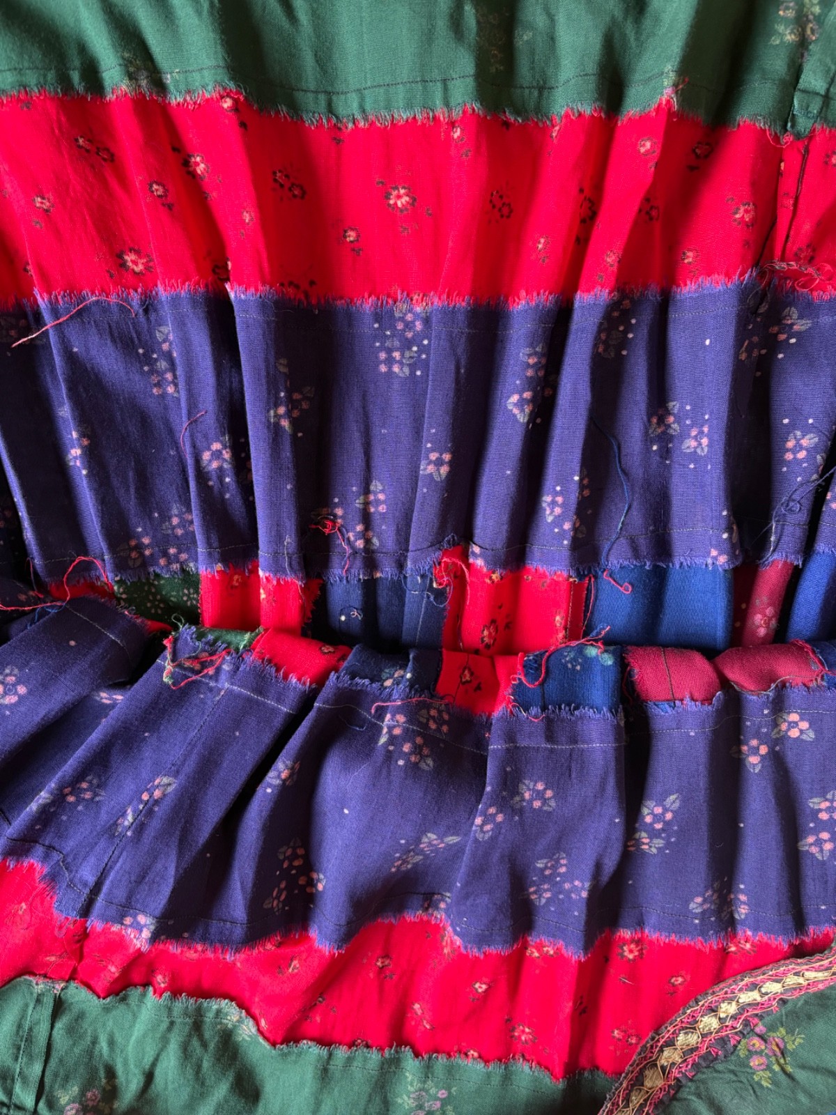 Vintage 1970s Afghani Patchwork Dress, Ashanti Bazaar