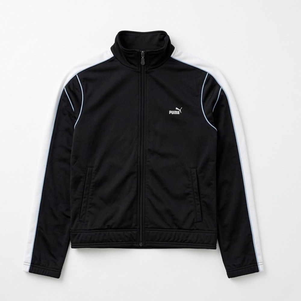 Vintage Puma Zip-Up Jacket With Pockets – size small