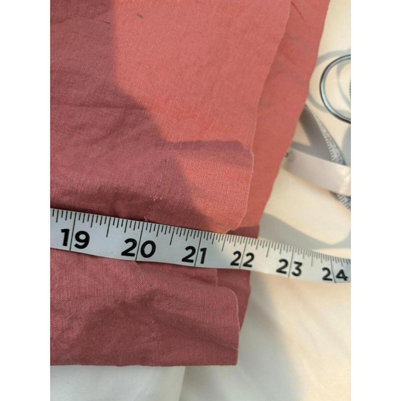 Lane Bryant Pants The Laney Capri Women&rsquo;s 22 Pink Linen Stretch Straight Leg