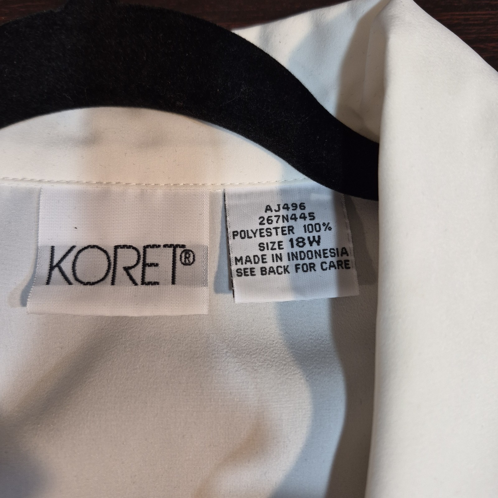 NWT Vintage Koret Blouse 18W Grandmacore Artisanal Retro Camp/Resort Eclectic