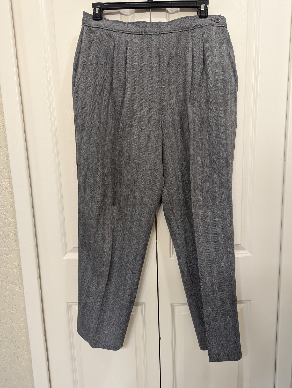 Vintage Levis Bend Over Dress Pants Size 36s Gray Slacks