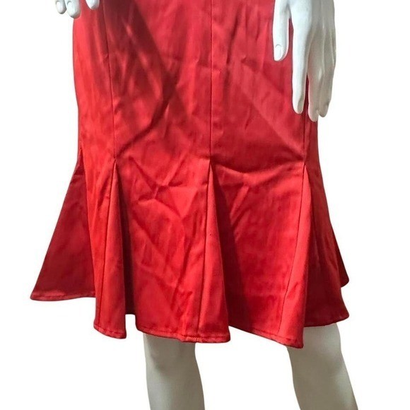 Bombshell Mermaid Y2K Vintage Red Corset Dress M