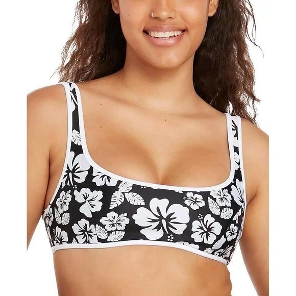 Women&rsquo;s Reversible Bikini Top by Volcom Floral XS NWT