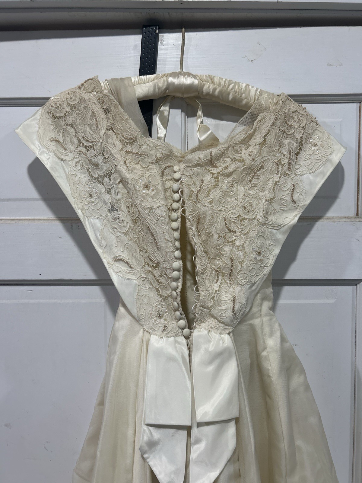 Vintage Wedding Dress Elegantly Crafted In Portland Maine