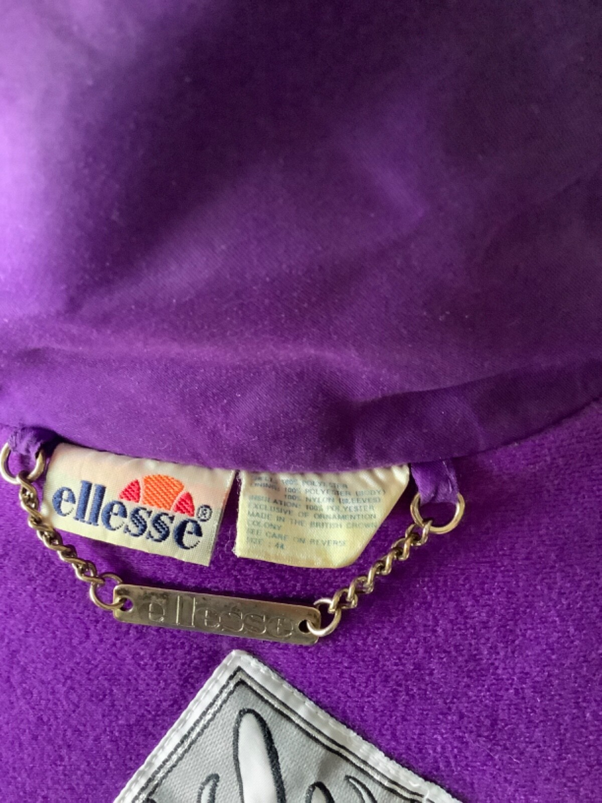 Vintage 80s Womens ELLESSE Ski JACKET Coat SIZE 44 Winter Parka RARE Unisex