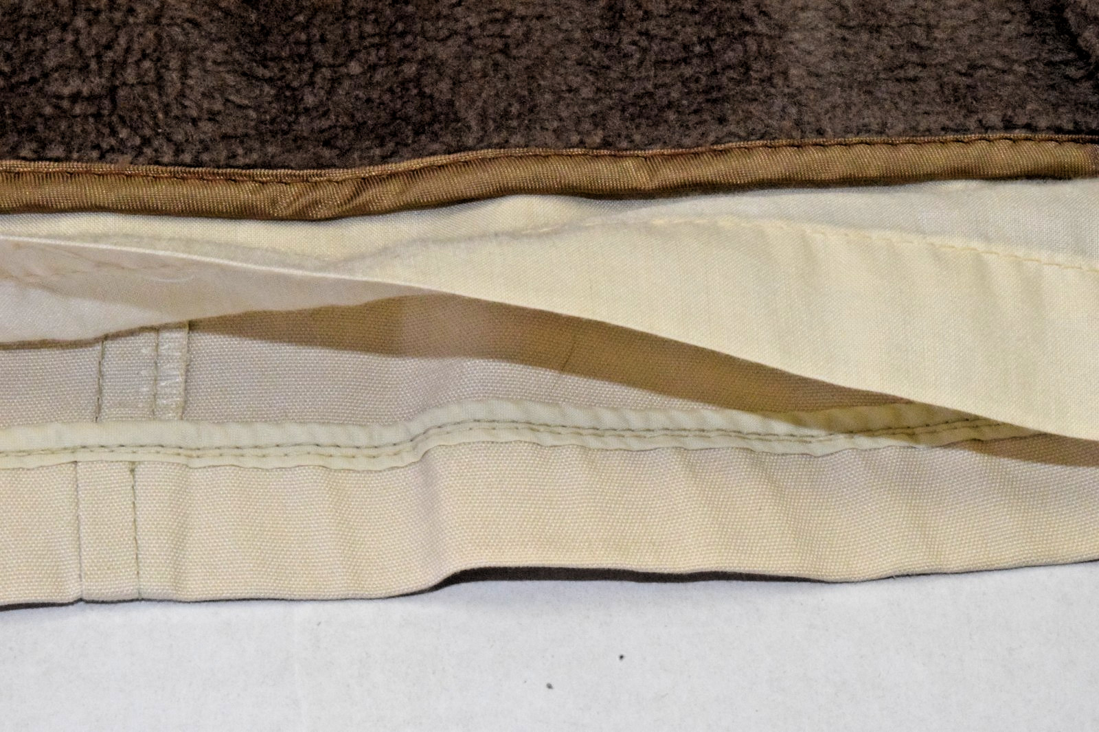 Vintage London Fog Coat Size S 70s Beige Knaki Double Lined Zip Out Made USA