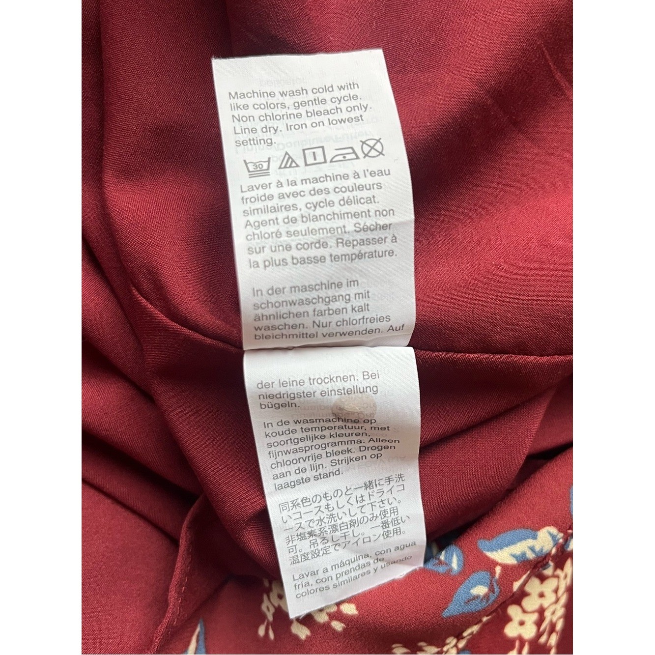 Madewell Button-Back Dress in Antique Flora