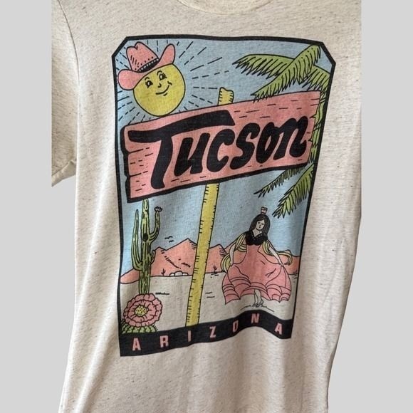 Retro South Western , Old Saloon-Era, Vintage graphic Tee, Tucson NWT Sz XSmall