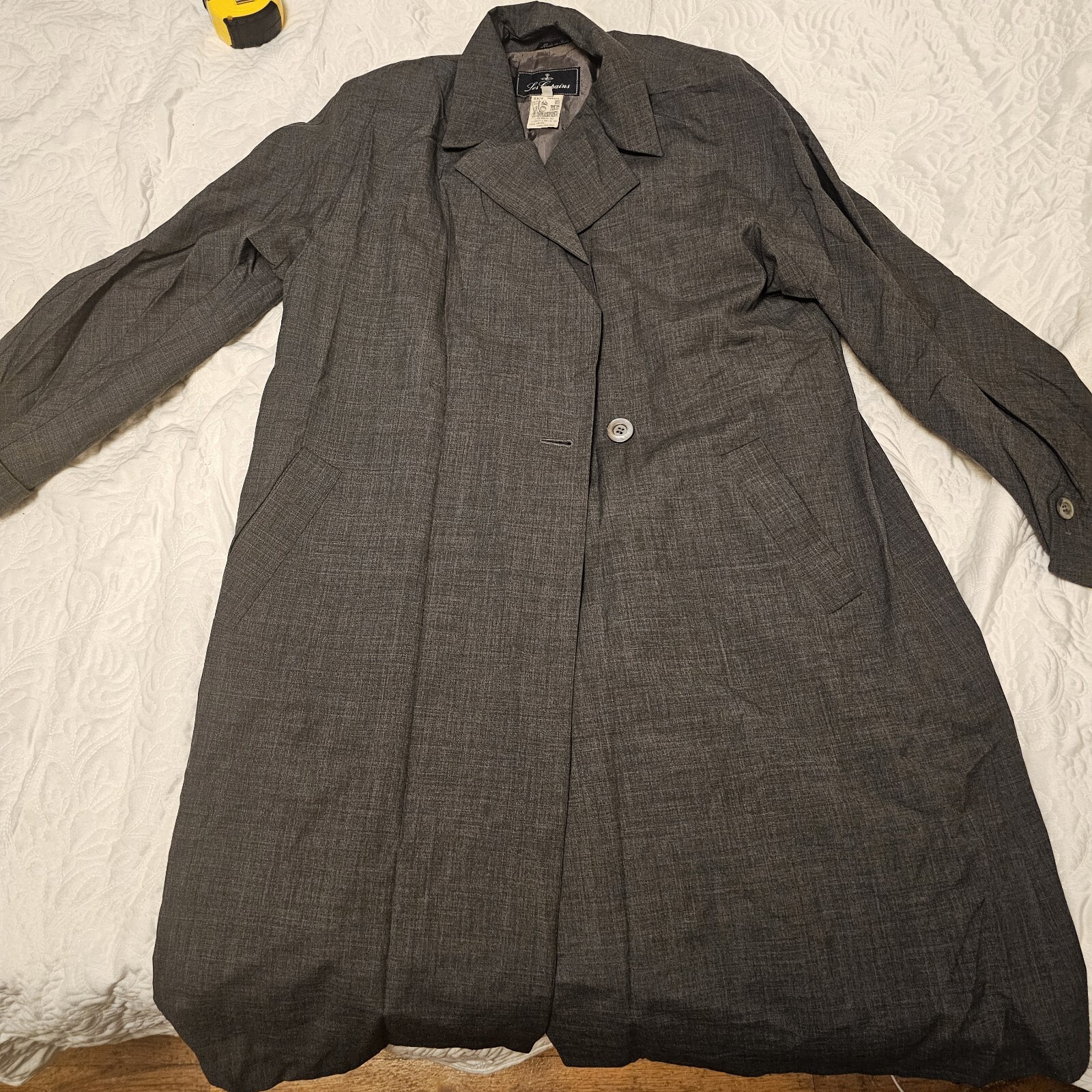 coat female LES COPAINS Wool Vintage Size 42