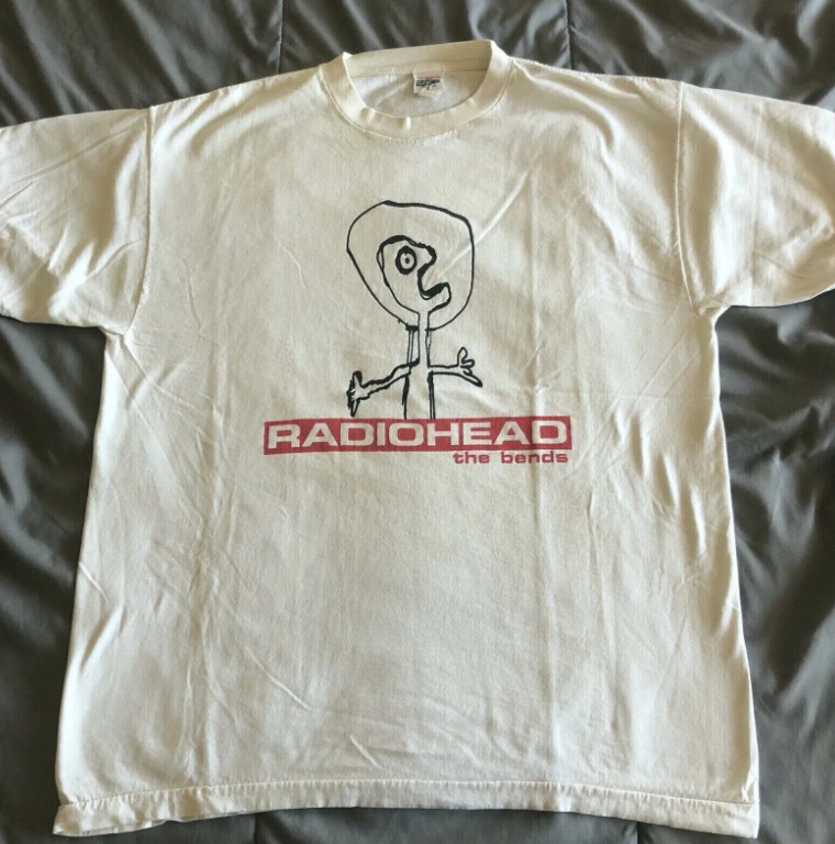 RADIOHEAD THE BENDS VINTAGE T-SHIRT