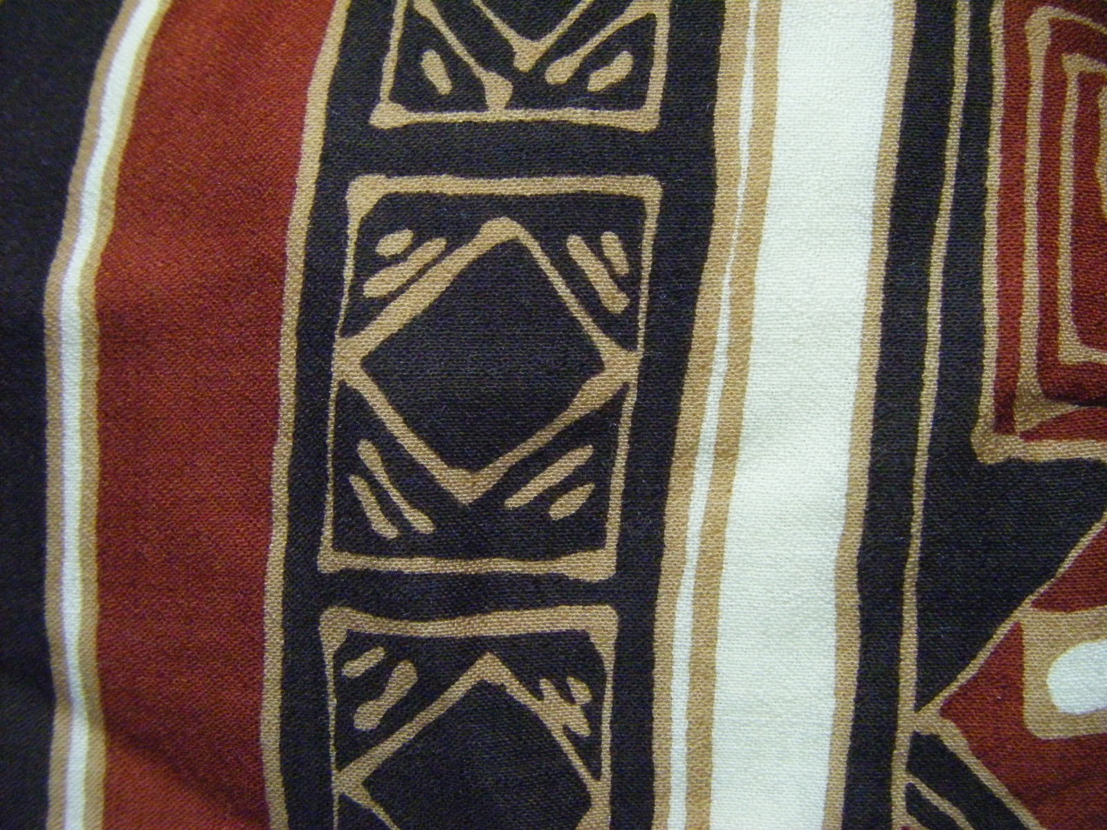 ADELE SIMPSON Vtg 60s Designer Brown Mod Printed Sheath Dress- Bust 36/XS