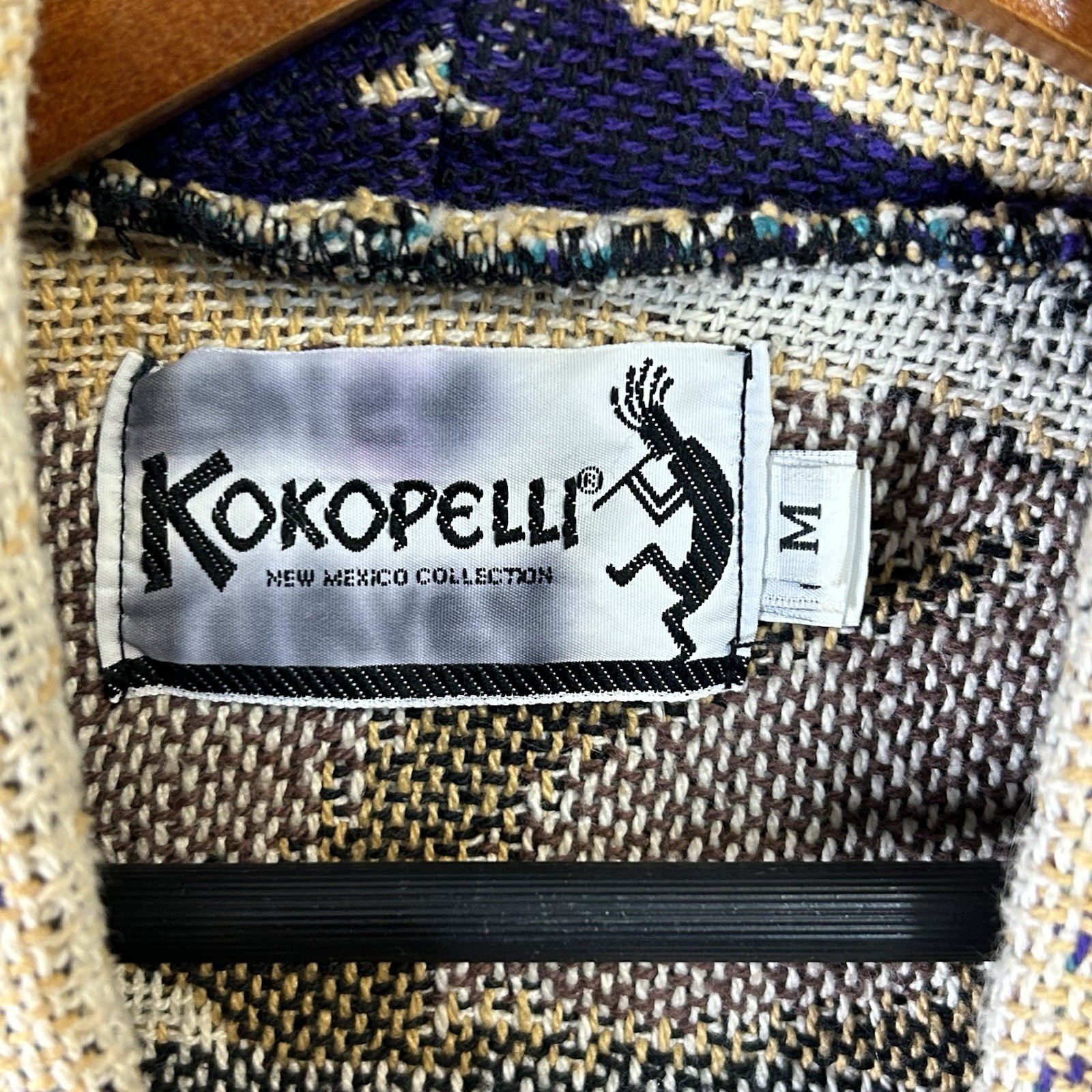 Vintage Western Cardigan Women’s Medium Southwestern Kokopelli Sweater