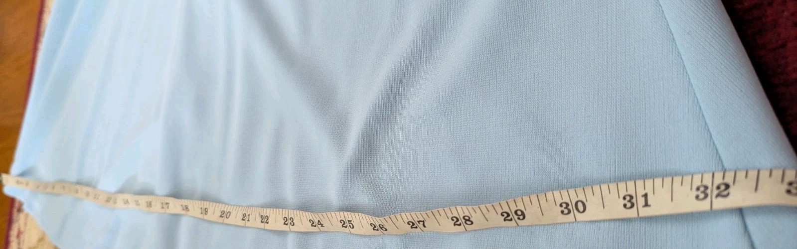 Vintage Mod A Line Point Collared Dress Handmade Back Zip 1970s 34 In Bust Retro