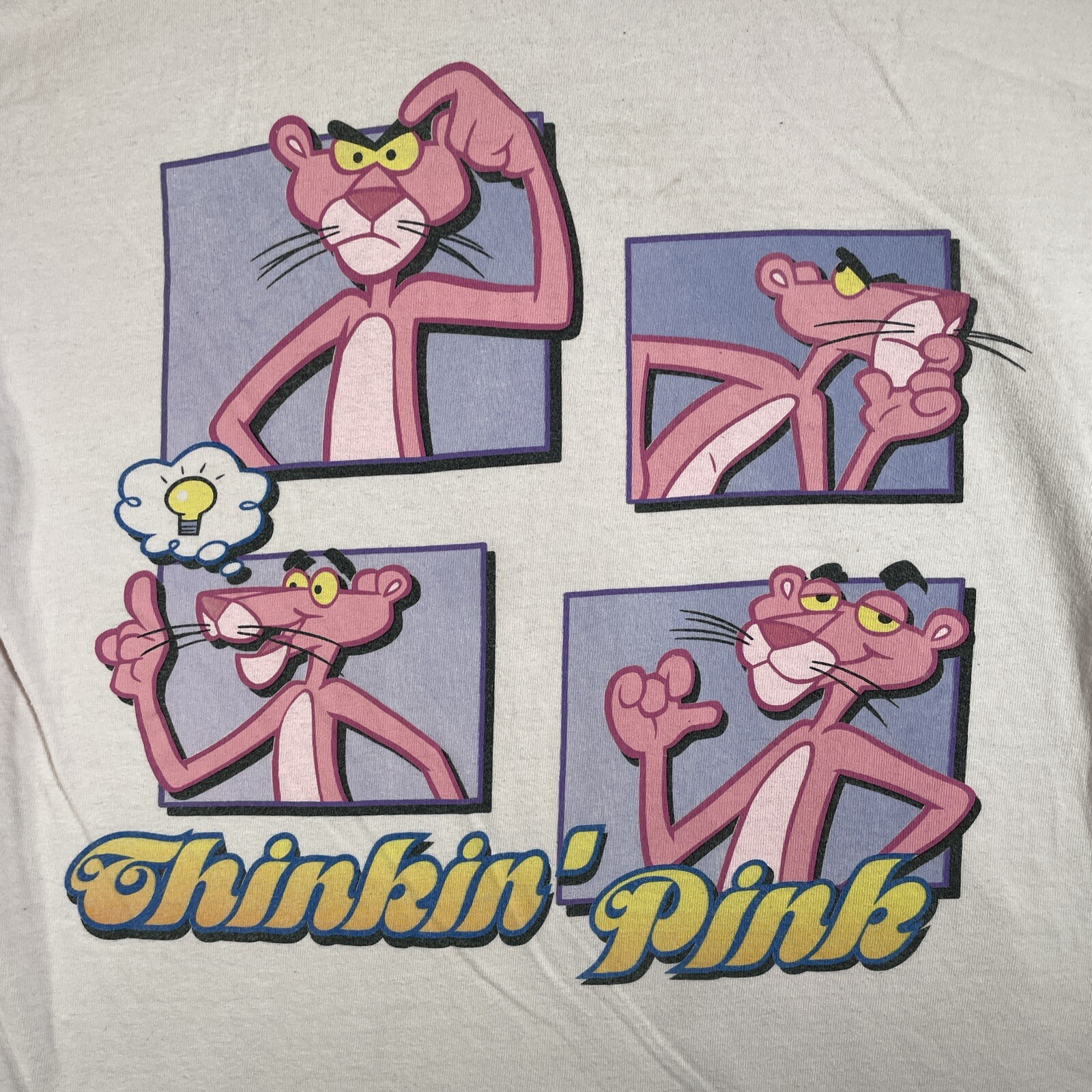 VTG 2001 Pink Panther T-Shirt Women’s Small Pink RARE Original Y2K Jerry Leigh
