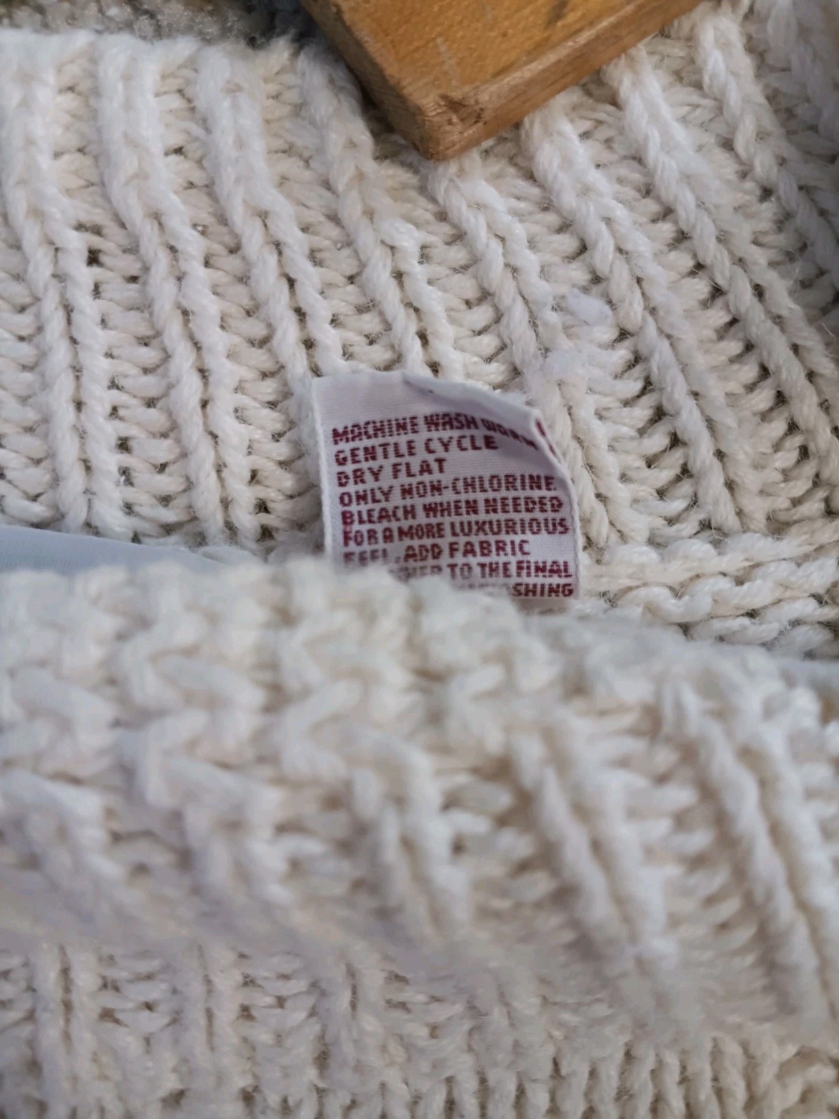 Vintage Picket & Post Sweater Wmn&rsquo;s Sz. 24W Cable Knit Plus Size Fisherman Core