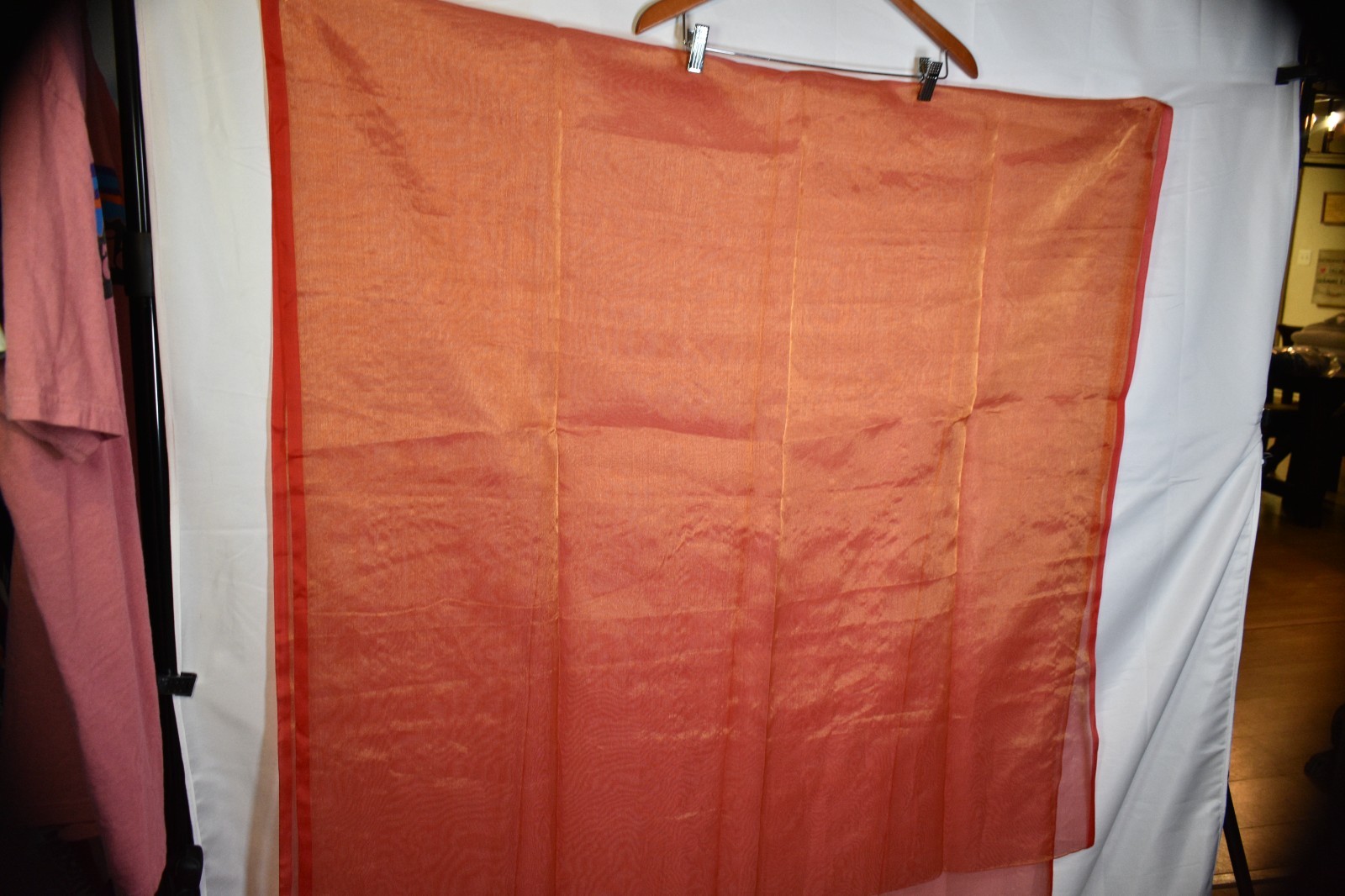 Vintage Indian Brocade Skirt & Jacket Set Gold Copper Silk Look Festival Wear