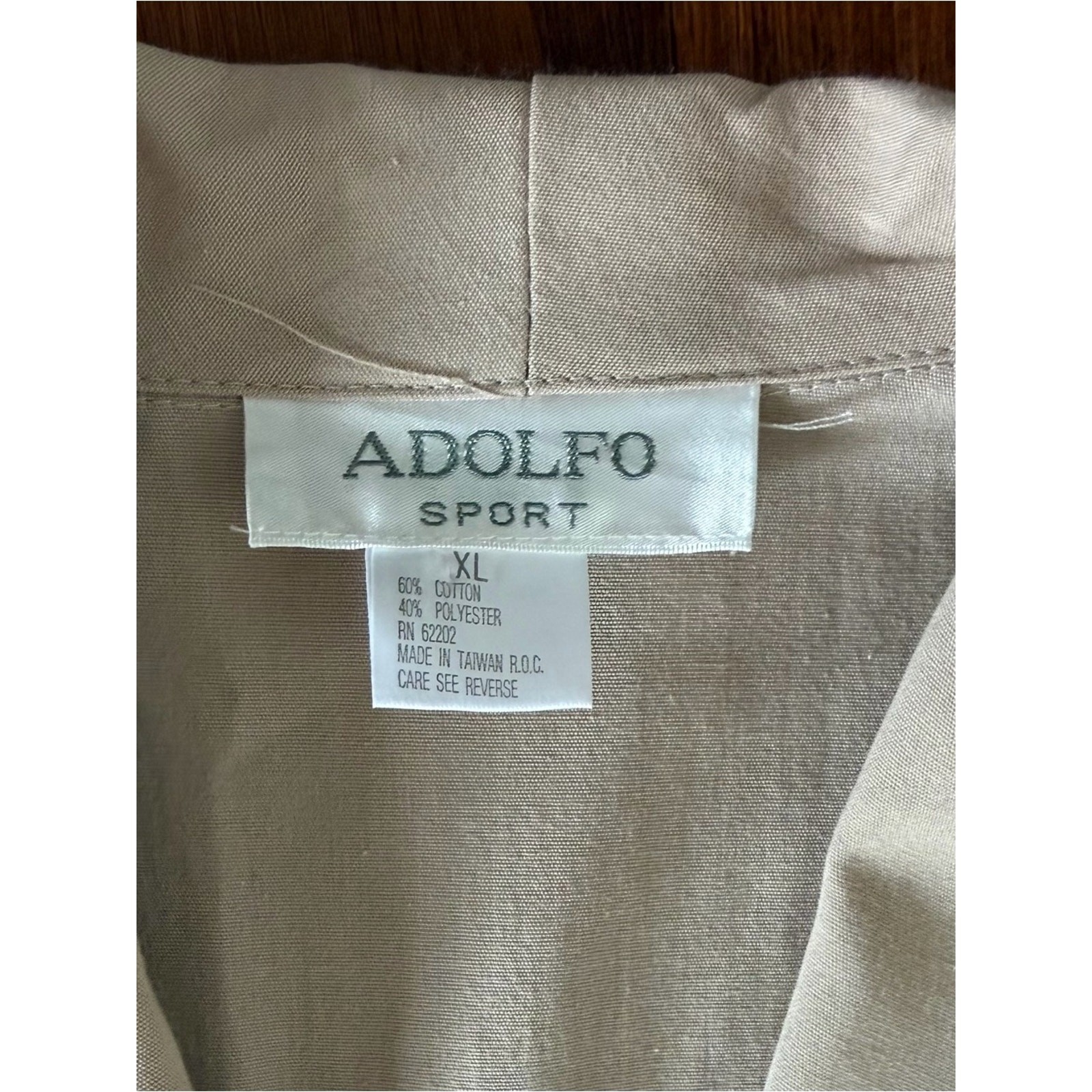 Vintage Embellished Lightweight Jacket with Tassels Adolfo Relaxed Fit size XL