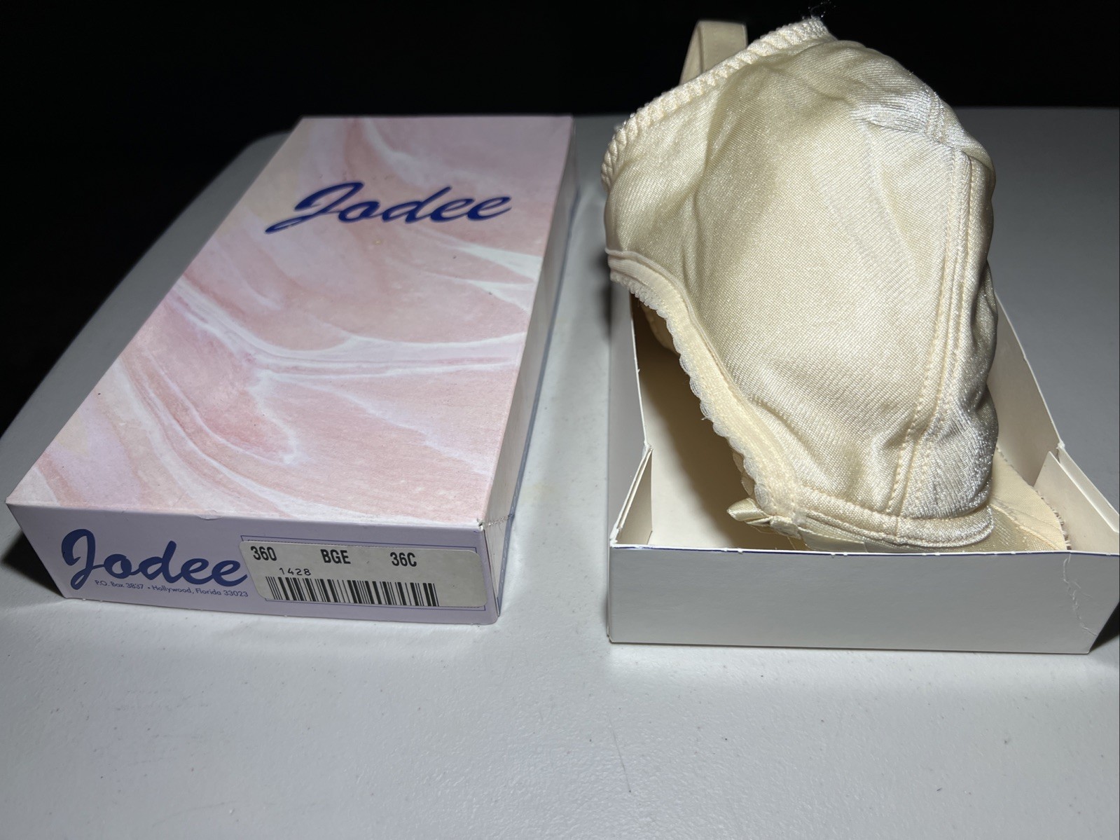 NEW Jodee Surgical Style 360 Post Mastectomy Bra BEIGE USA-MADE 36C