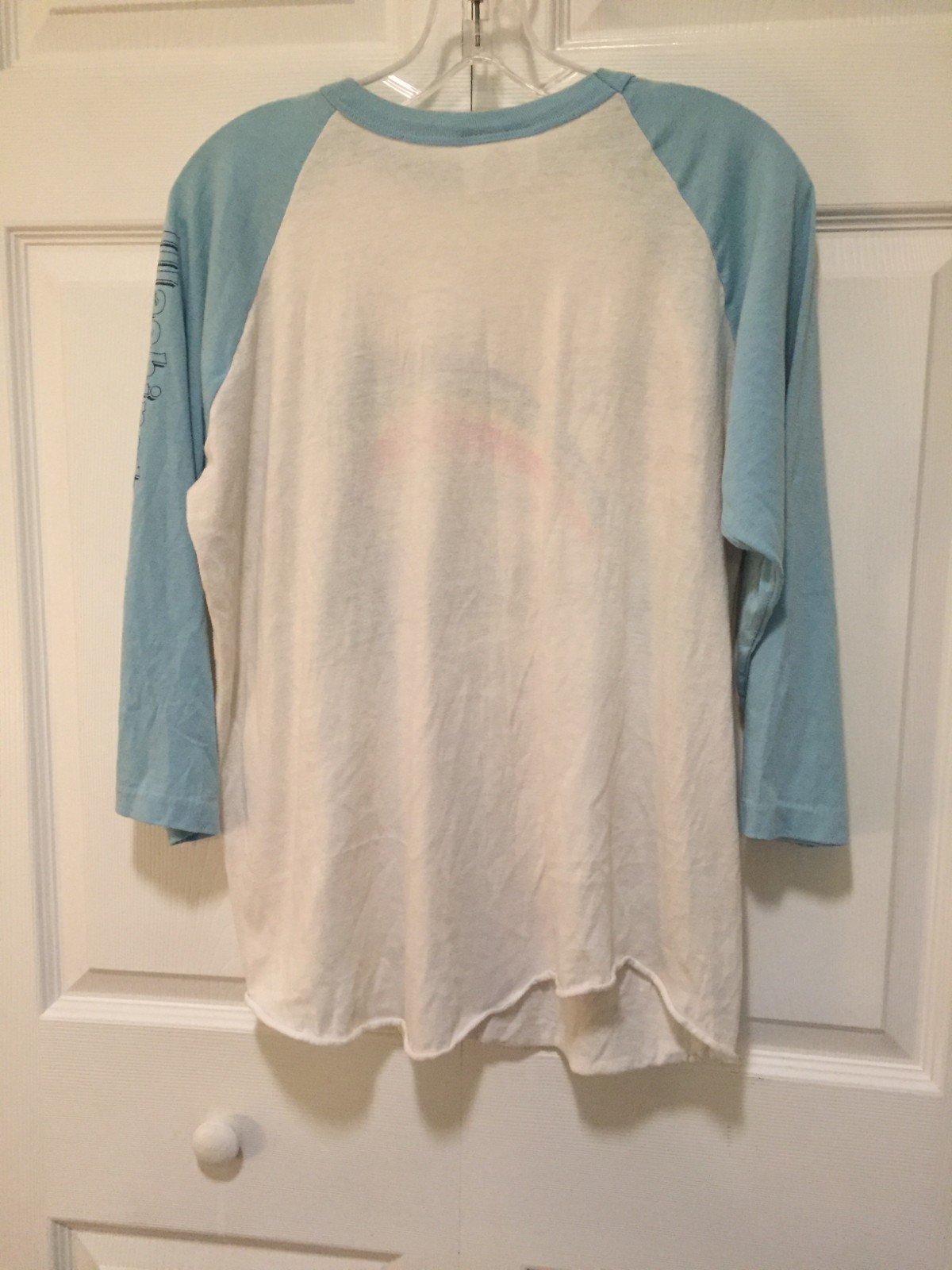 Vintage 80s Ringer T Shirt XL Washington DC White House XL HARBOR LIGHT