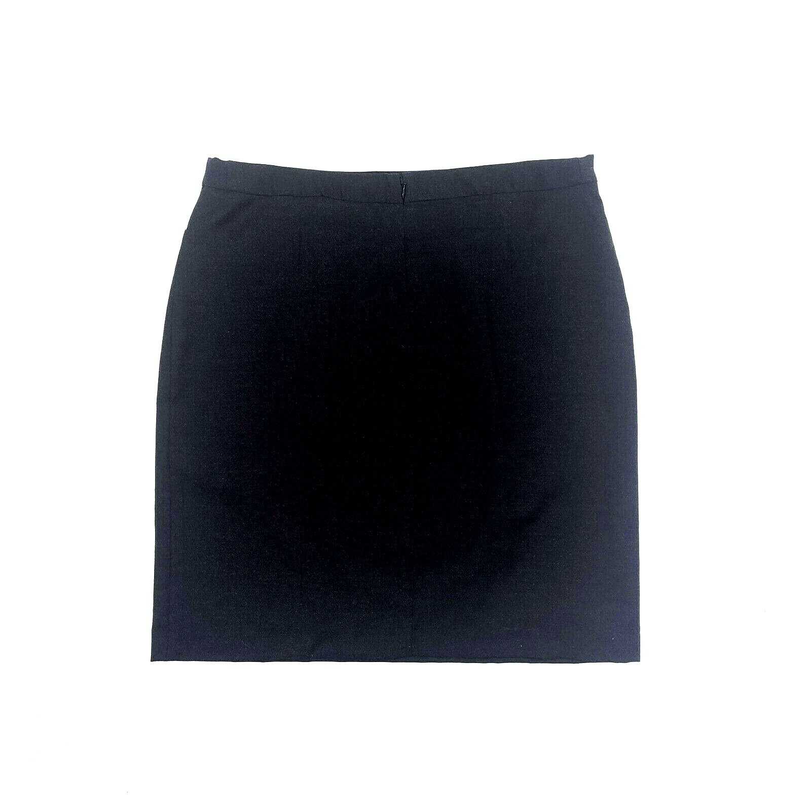 Vintage Petite Sophisticate Black Front Pocket Pencil Mini Skirt Size 12