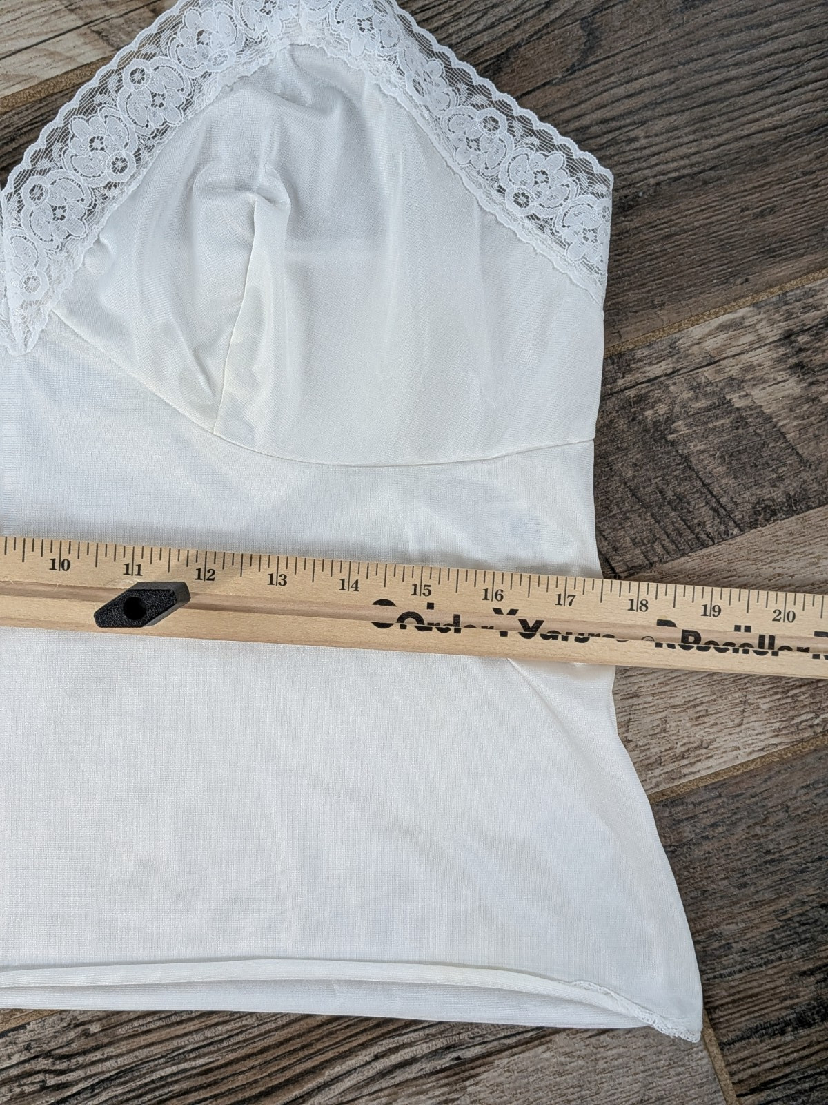 LOT 2! SIZE 38/44💋Vtg Shadowline Slip Camis Camisole Negligee Lingerie Nylon