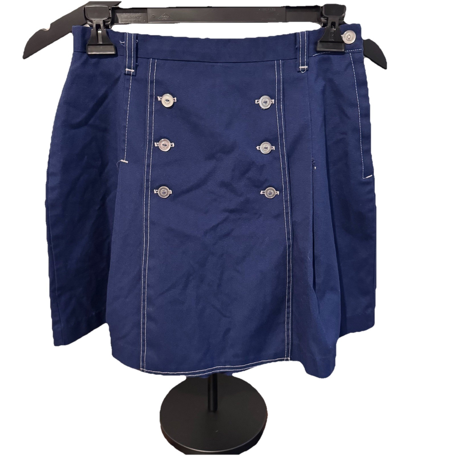 Vintage 1970’s – Rockabilly Skort – Blue – Gator Of Florida Nautical Pinup