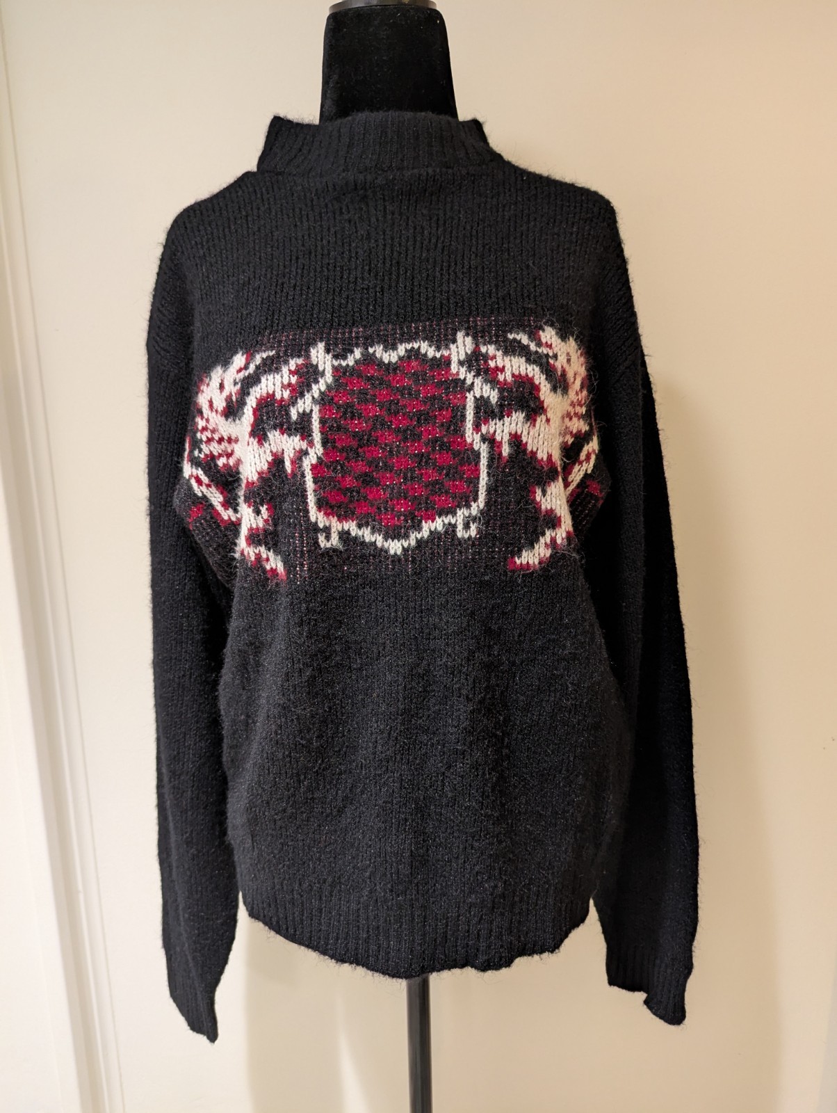 Vintage 1960s Mens Sportswear Revere Vereloft Orlon Acrylic Sweater Pullover