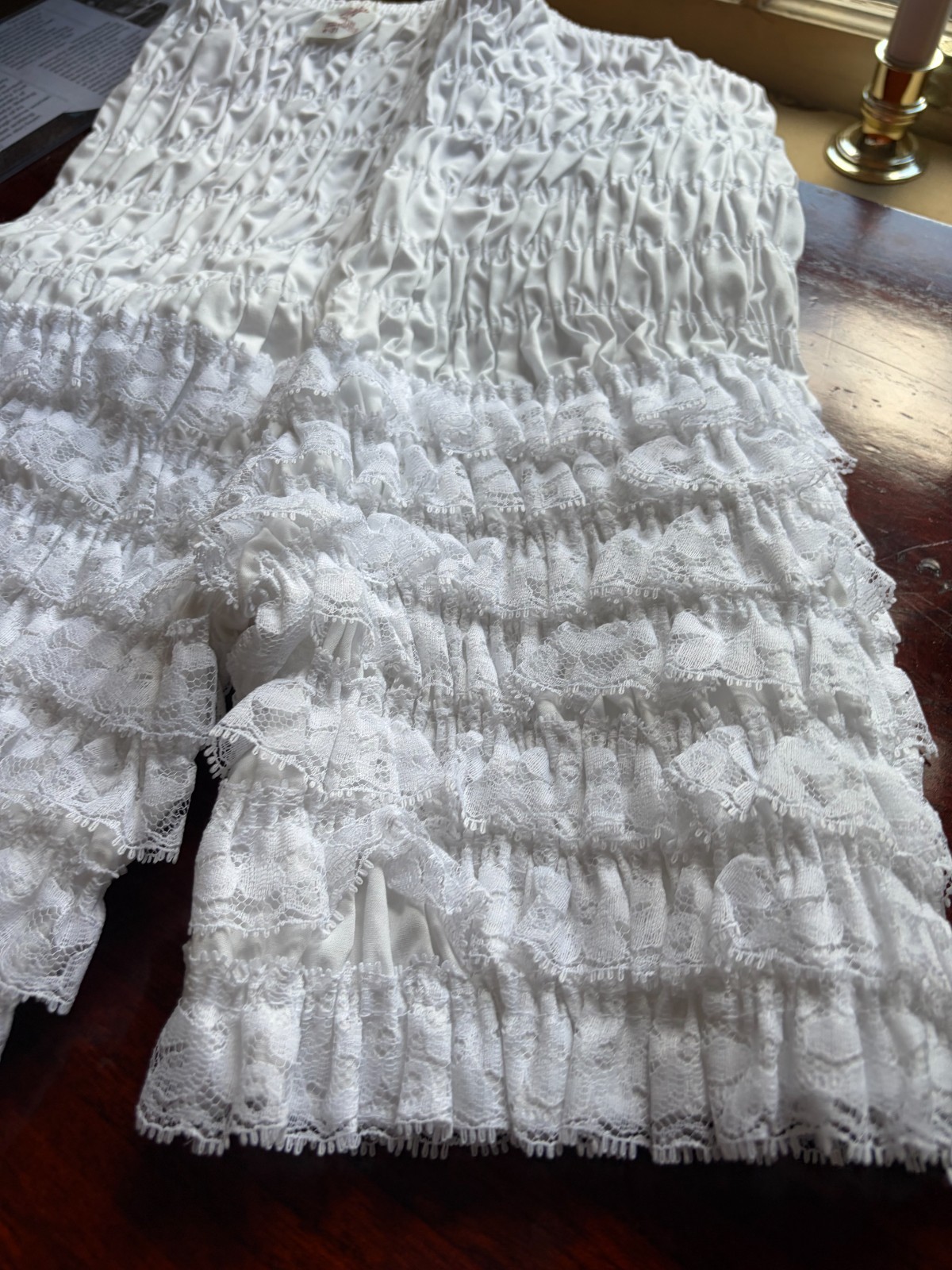 1960s Vintage MALCO MODES RUFFLED PANTALOONS Bo-Peep LABEL Never Used!