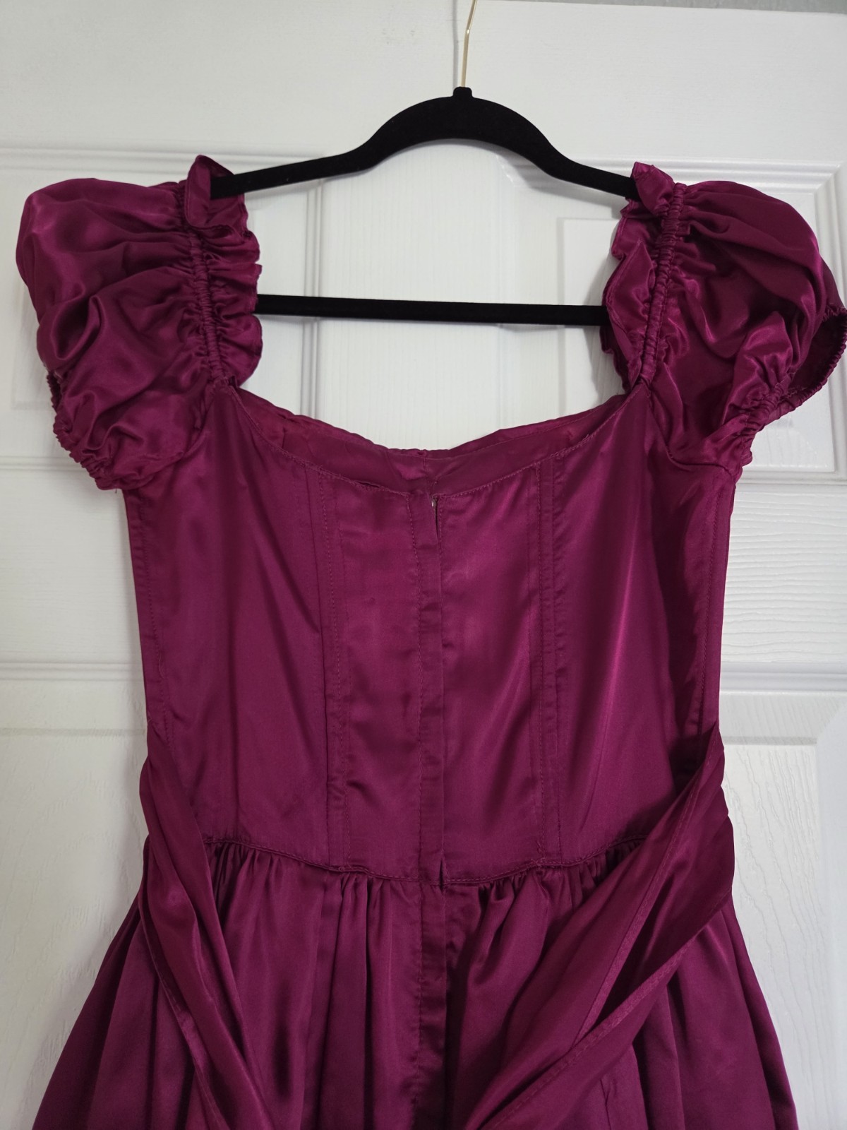 Vintage Gunne Sax Jessica McClintock Romantic Renaissance Dress Sz 5 Purple
