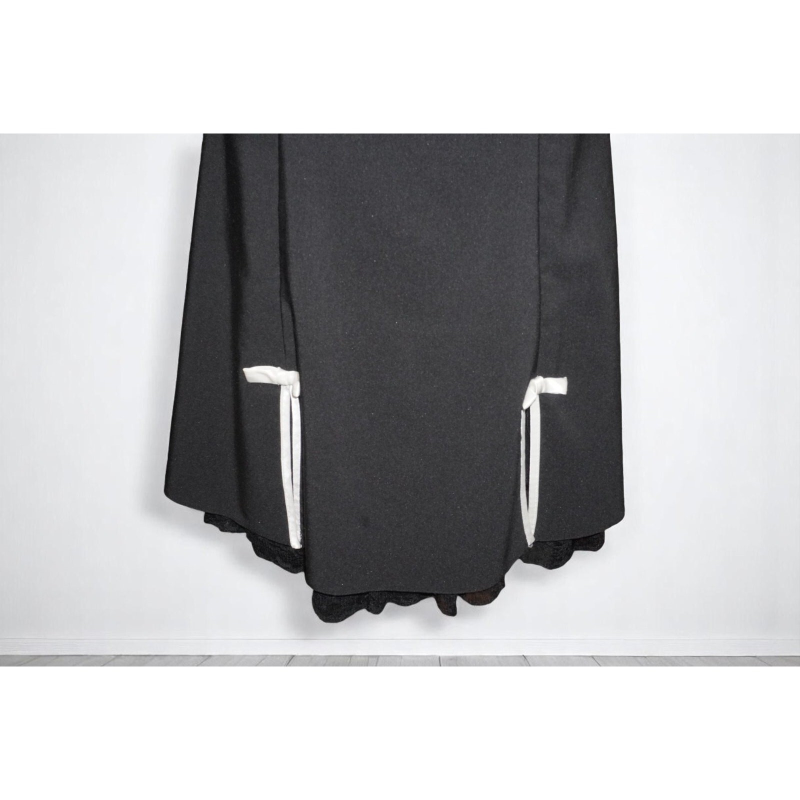 BCX Black & White Contrast Trim Mini Dress – Size 13 – Made in USA