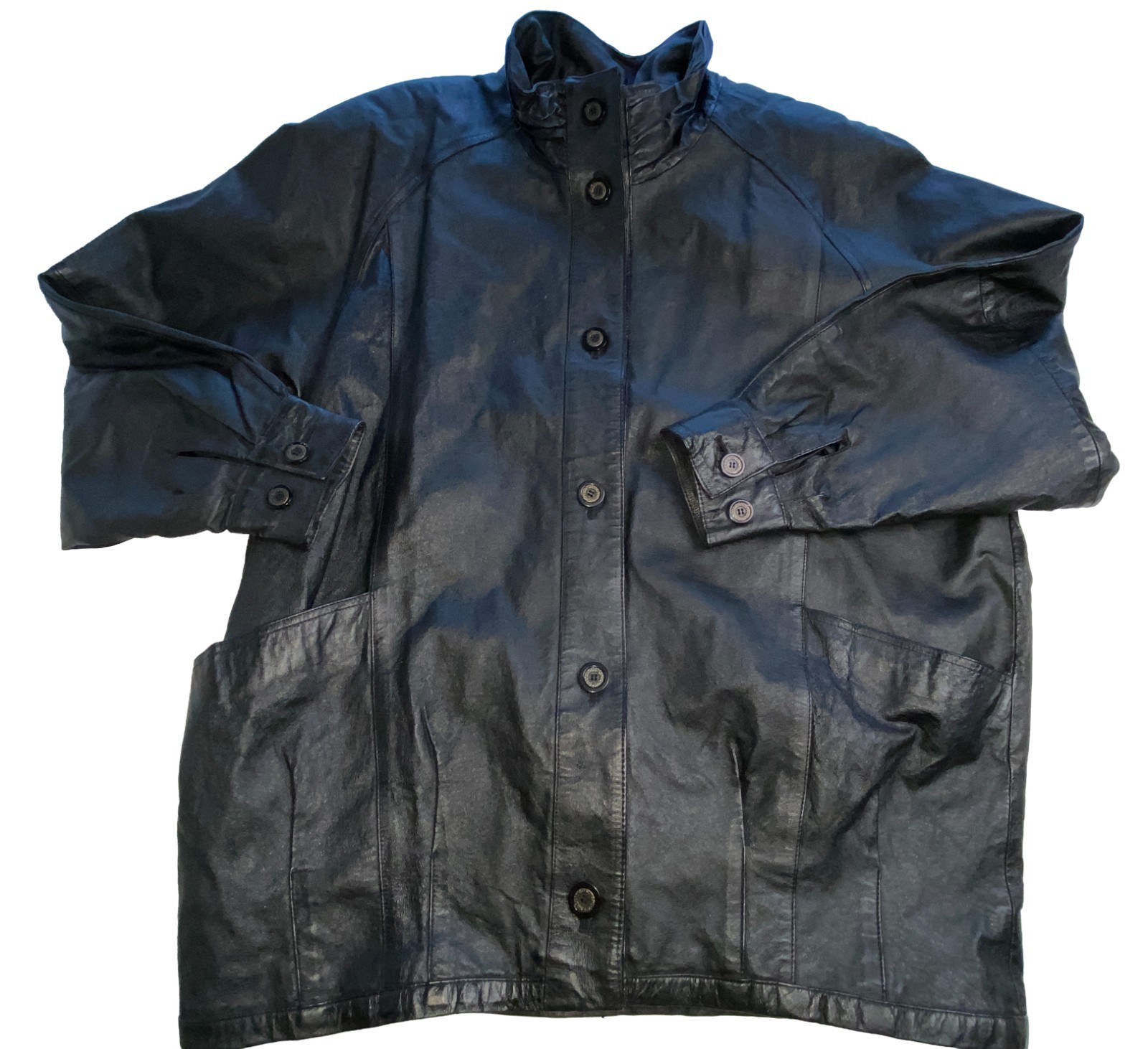 Vintage Jacqueline Ferrar Jacket Women&rsquo;s 3XL (Plus) Leather Lined Retro 80s
