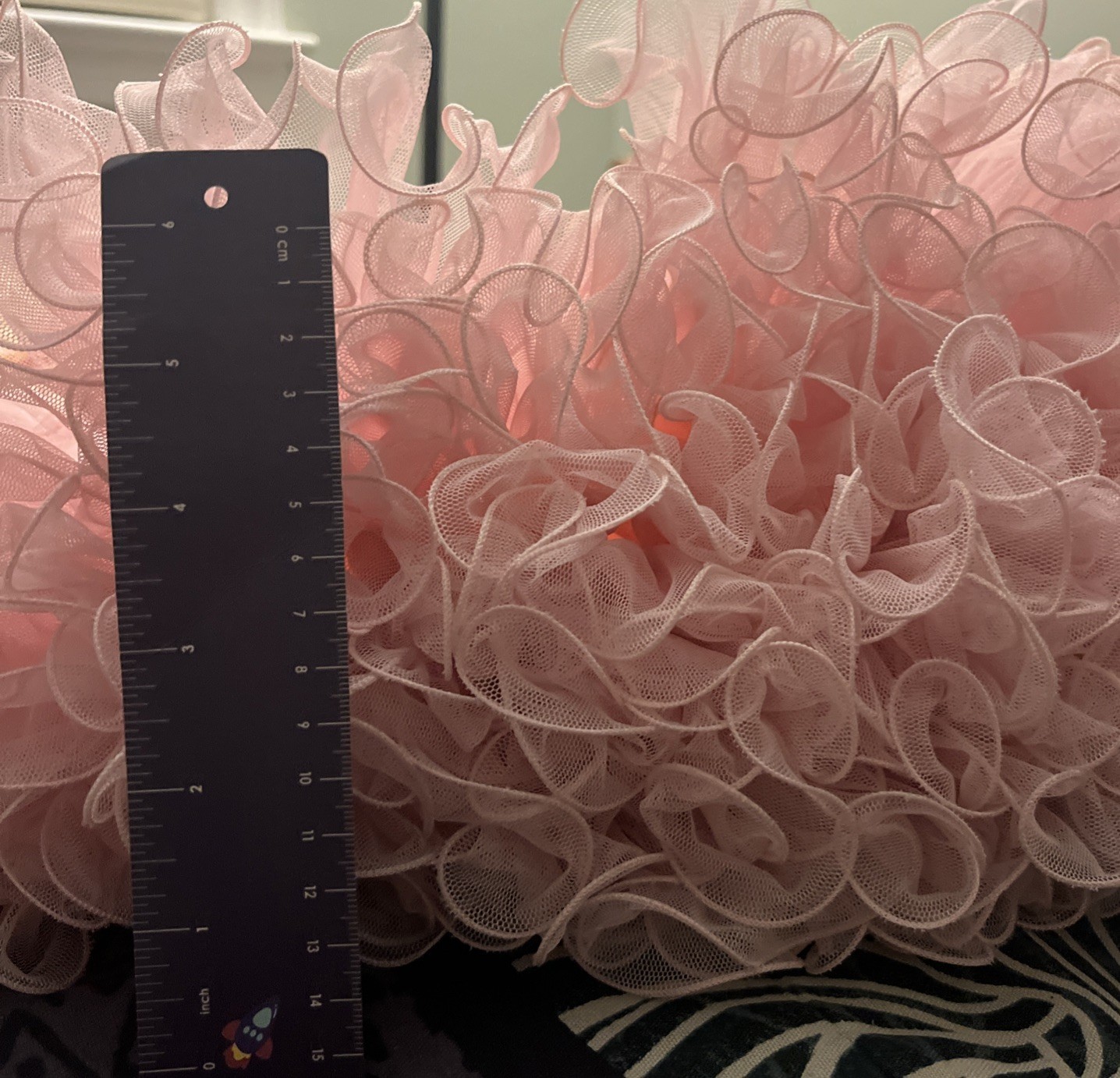 Pink Fluffy Petticoat Square Dance Rockabilly Tutu Size Medium