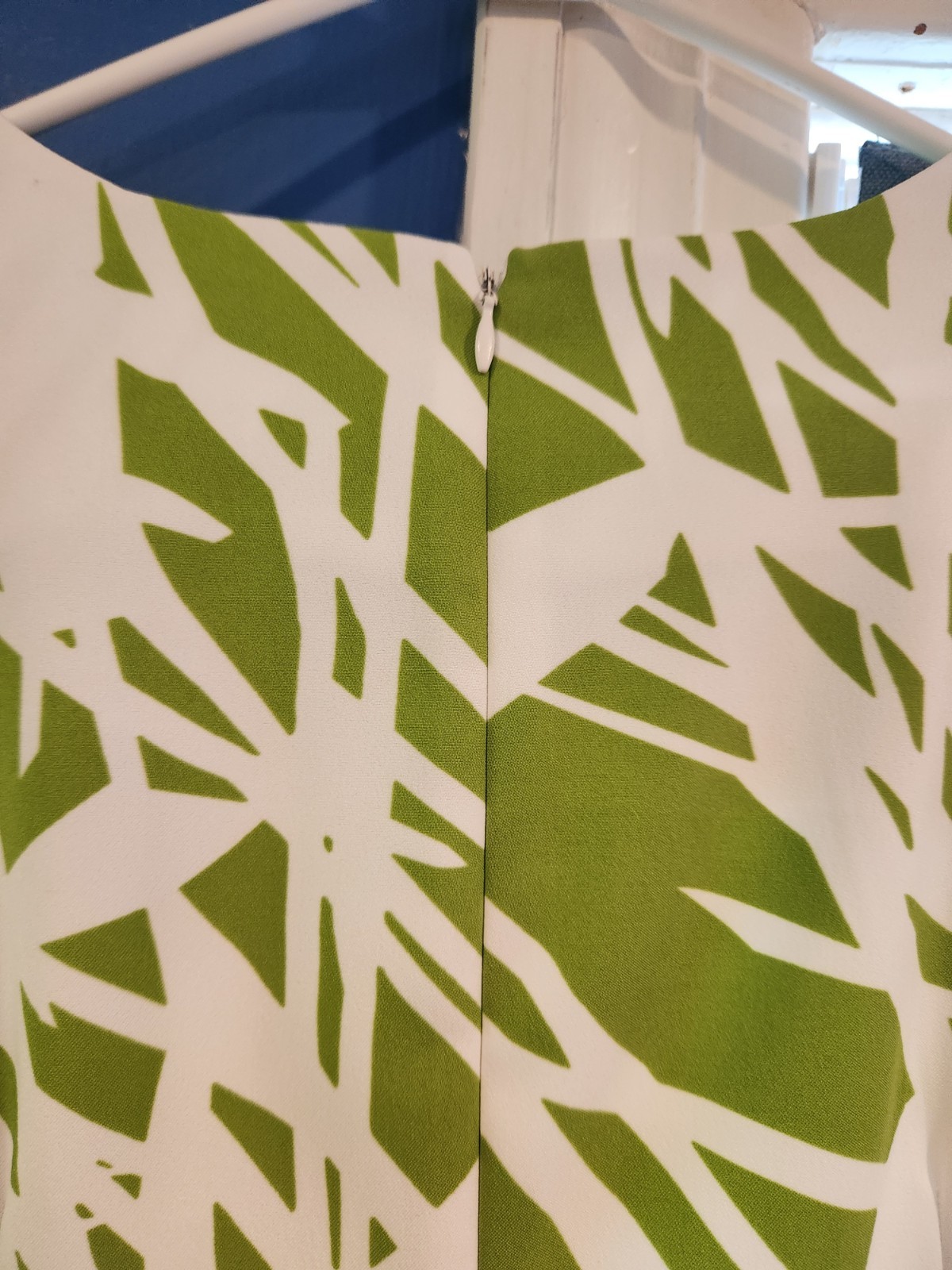 Vintage Ronni Nicole « Botanical » Pattern Mini Dress Womens Size 10