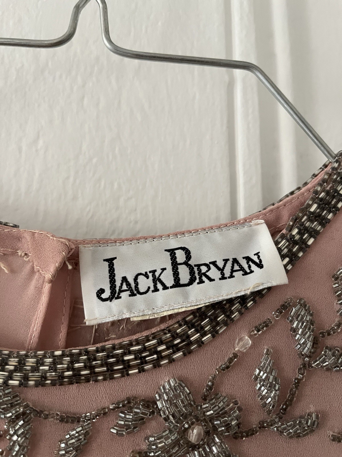 Vintage Jack Bryan Beaded Asymmetrical Top