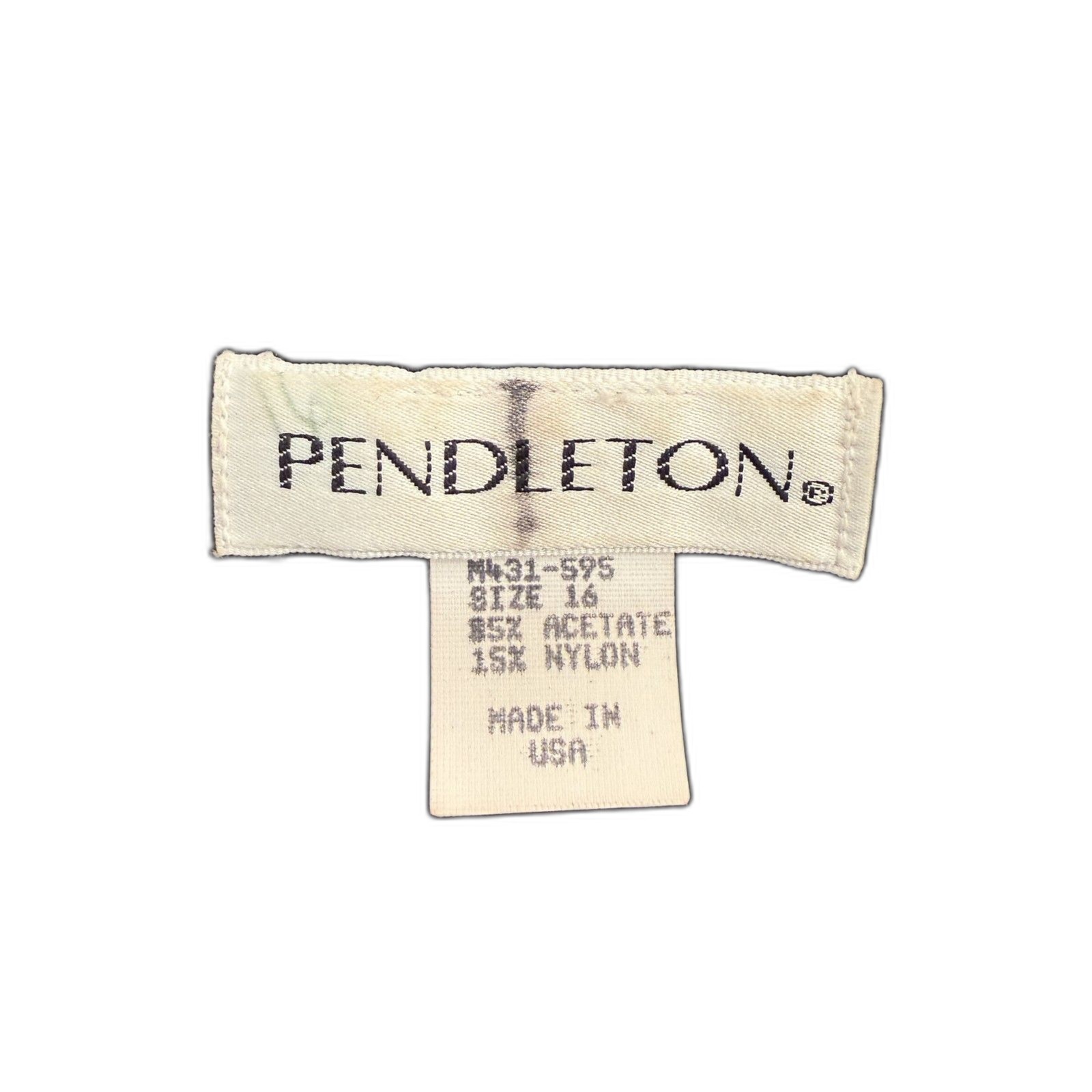 Pendleton Black Blazer Jacket Size 16