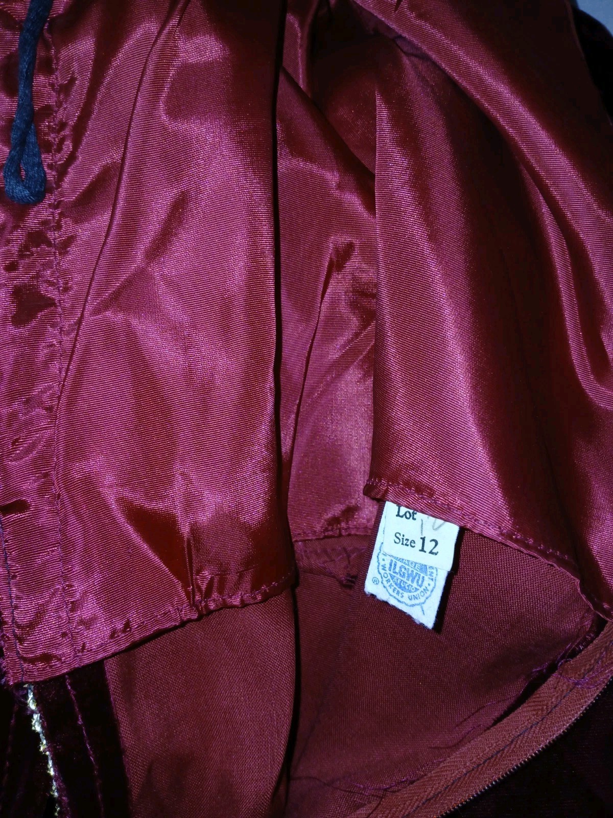 Vintage 60s Renaissance Revival Red Velvet Gold Brocade Coins Tunic Mini Dress