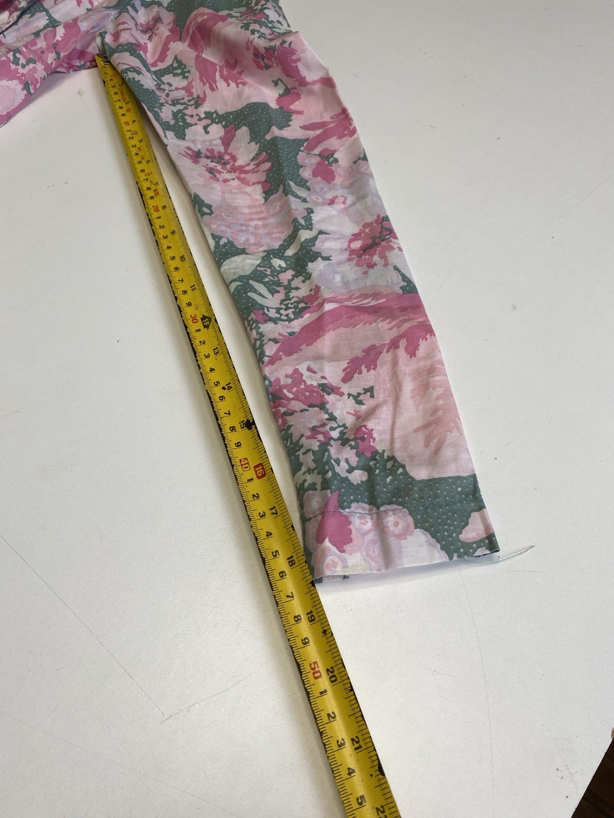 Vintage Laura Ashley Dress S (8) Floral Pink Puff Sleeve Made In UK Cotton Pink