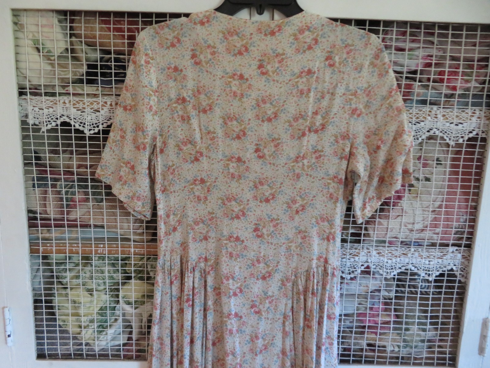 Vintage Women&rsquo;s Laura Ashley Dress Boho Chic Farmer Girl sz 8 MoreDressesListed