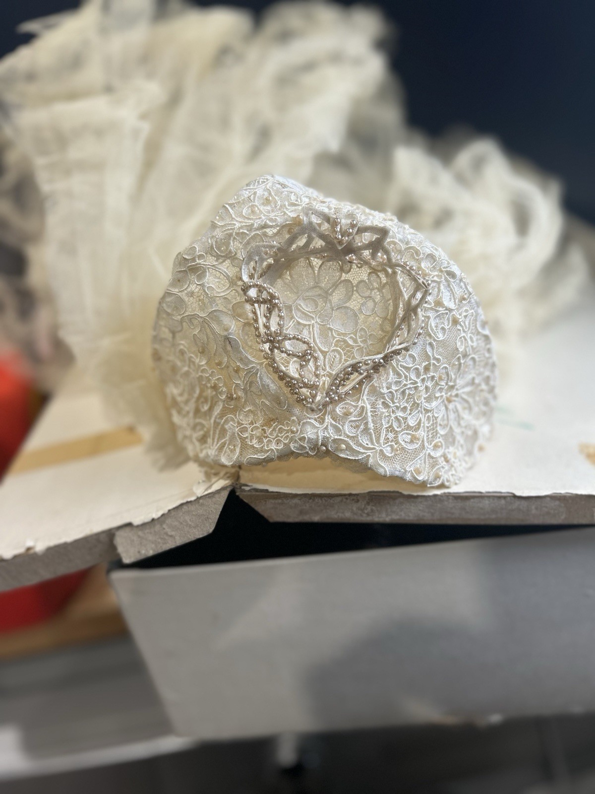 Vintage Wedding Dress Elegantly Crafted In Portland Maine