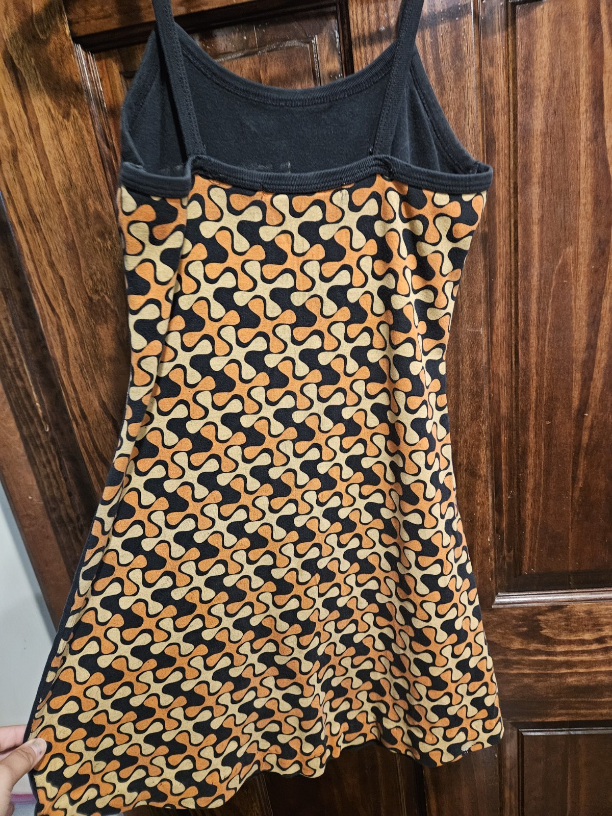 Custo Barcelona Vtg Retro Mod 70s Style Dress Go Go Dancer Hankyu Railway Small
