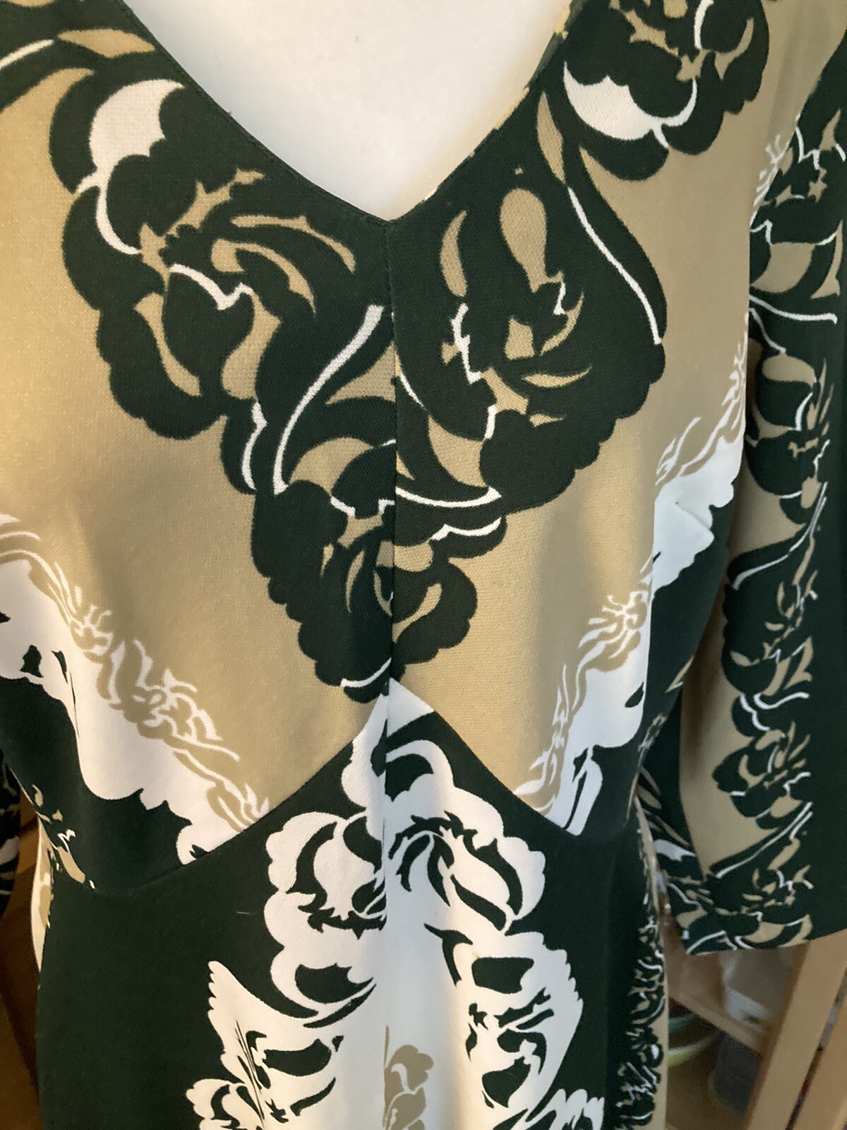 vintage 1970s maxi dress